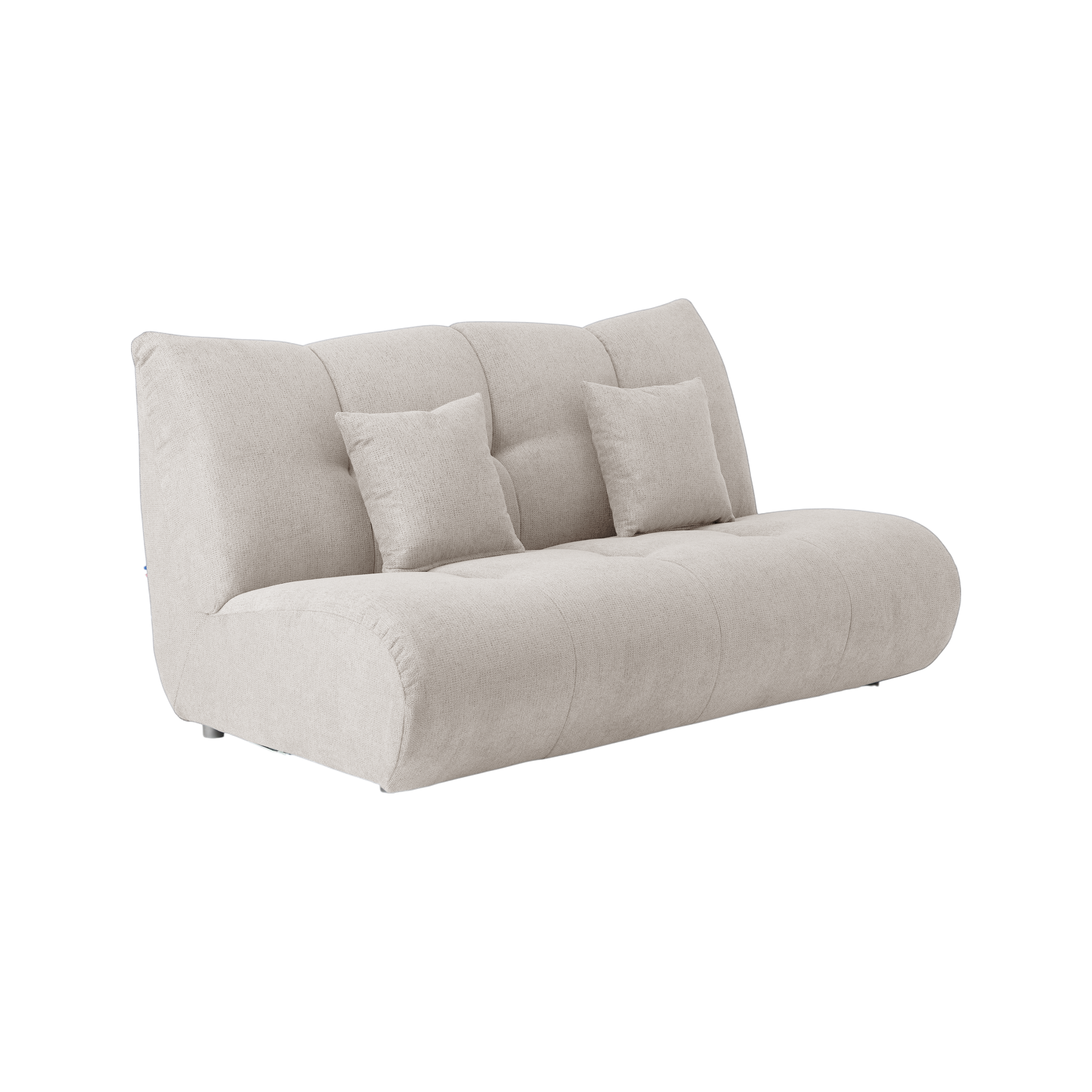 Grande chauffeuse pour canapé modulable tissu Benny