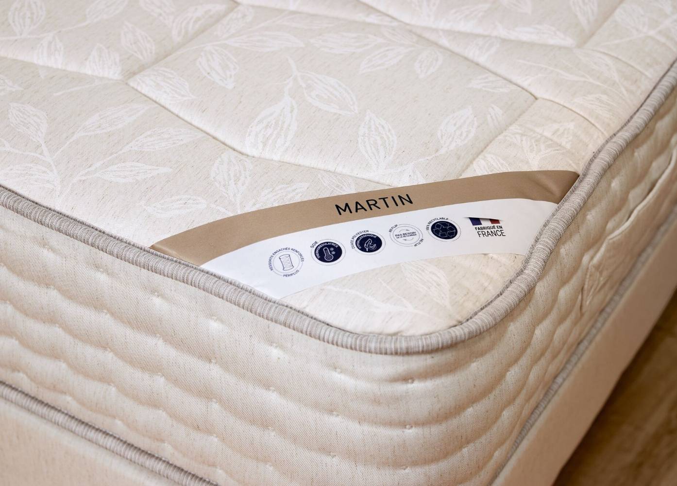 Matelas ressorts ensachés 27 cm Martin