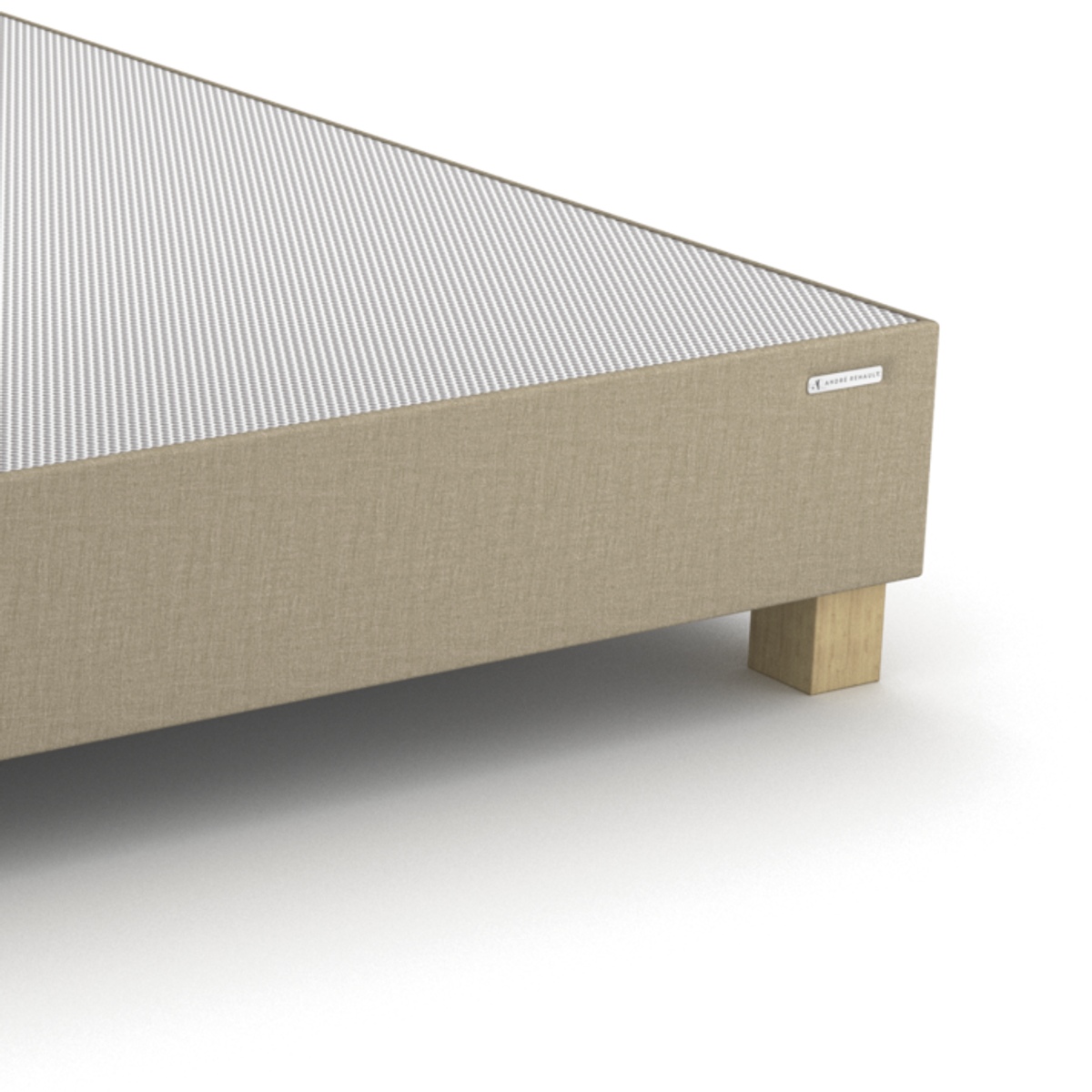 Sommier tapissier 20 cm et pieds 10 cm Canopée Sommier tapissier 20 cm et pieds 10 cm Canopée