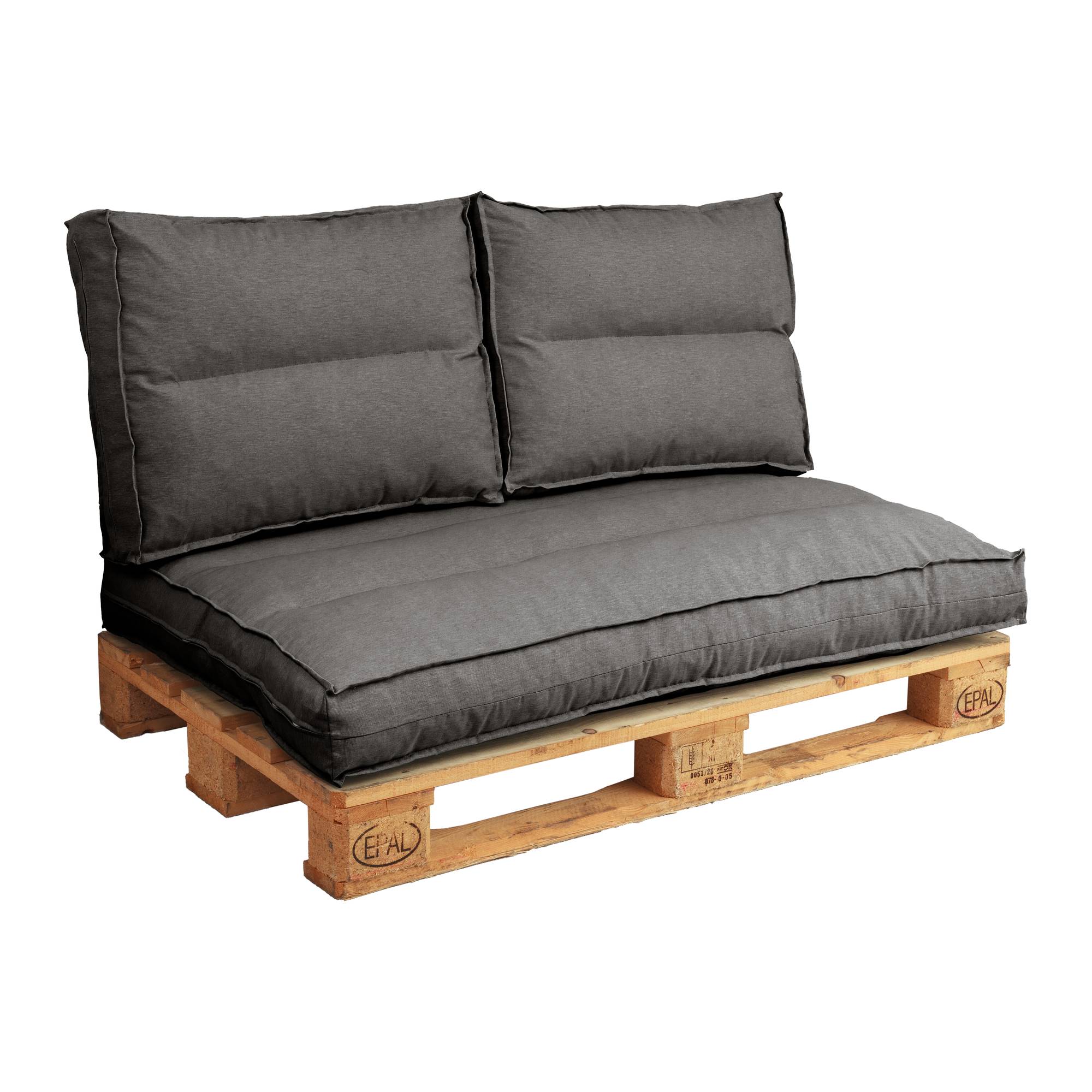Imaginez un coin de paradis chez vous, parfaitement aménagé avec les Dossiers de Coussin Palette de la collection Heva.Notre collection vous offre modularité et choix pour construire votre salon de jardin. À l'ombre d'un parasol ou sur votre terrasse, la large palette de coloris vous permet d'imaginer votre extérieur à votre goût. À vous de choisir votre composition : matelas, dossier et coussins viendront intégrer à la perfection votre extérieur.Confectionnée dans la région de Valence en Espagne, la collection Heva a été pensée pour habiller votre jardin. Le tissu, spécialement traité pour l'extérieur, est non seulement recyclé à 95 % mais aussi déperlant, anti-UV et résistant au chlore et à l'eau de mer. Cerise sur le gâteau, le garnissage est fait en mousse 100% recyclée.N'oubliez pas, le dossier est vendu seul et la palette n'est pas fournie avec.Alors, envie de vous détendre grâce aux coussins palette ? Nous aussi, et nous sommes impatients de vous accompagner dans vos moments de relaxation dans votre jardin.