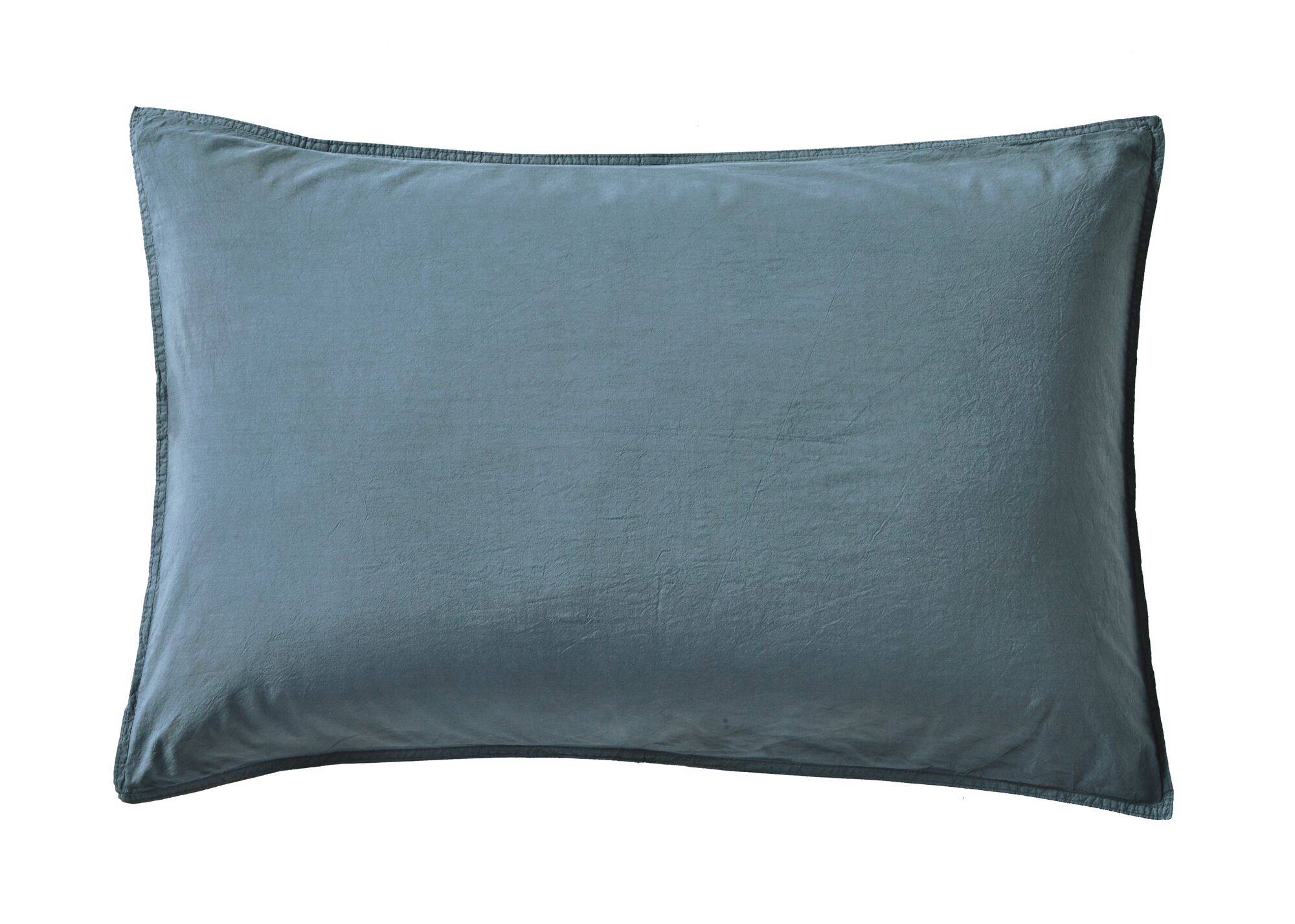 Taie percale lavée Bohème