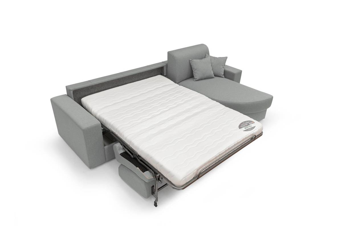 Canapé d'angle convertible tissu déhoussable Aubin Canapé d'angle convertible tissu déhoussable Aubin