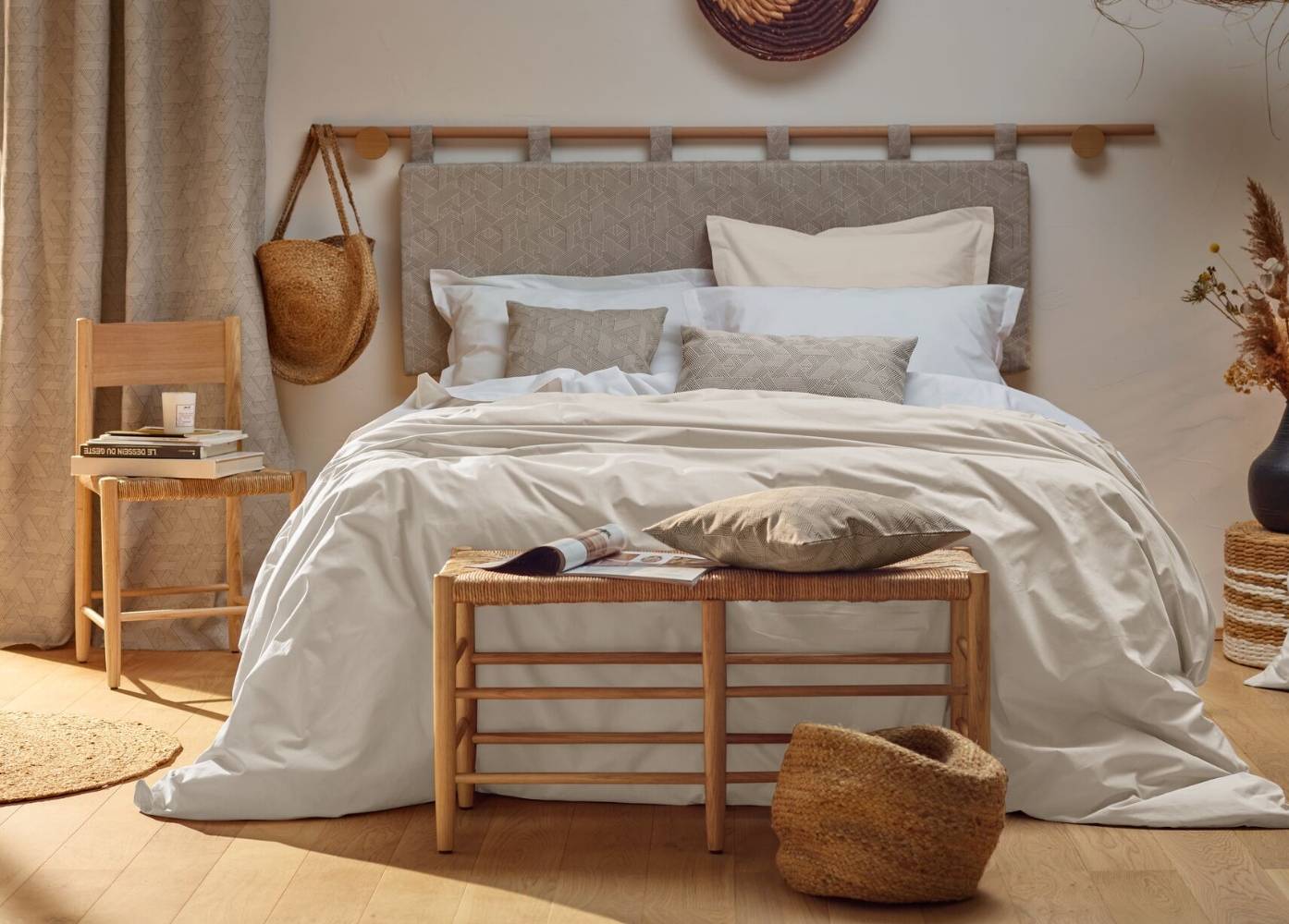 Housse de couette percale bio Elise