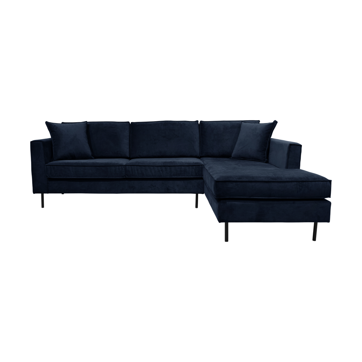 Canapé d'angle velours Pietra Canapé d'angle velours Pietra