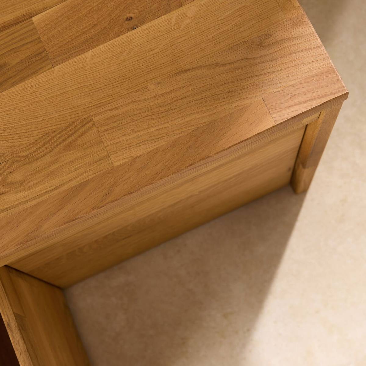 Banc bois massif 3 cubes de rangement Cyriel Banc bois massif 3 cubes de rangement Cyriel