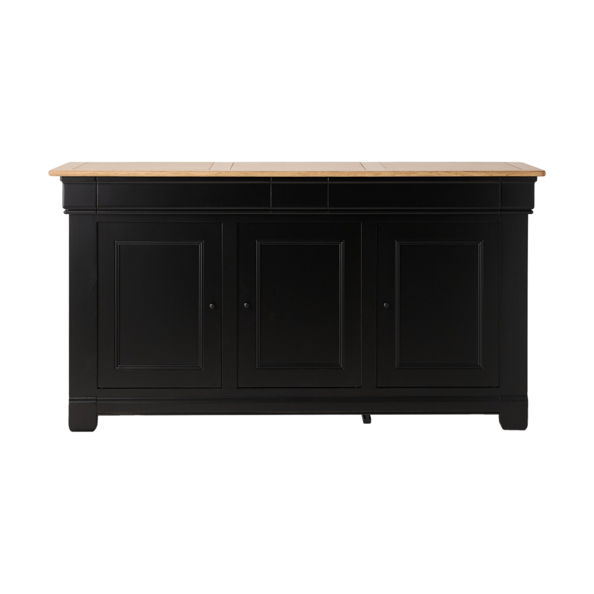 Buffet bois massif 3 portes 3 tiroirs Embellie CAMIF Buffet bois massif 3 portes 3 tiroirs Embellie CAMIF