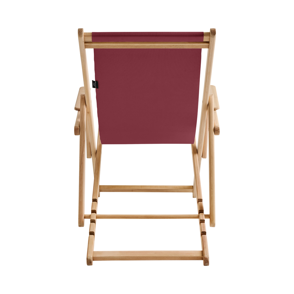 Chilienne Pliante avec Accoudoirs en Bois LONA Chilienne Pliante avec Accoudoirs en Bois LONA