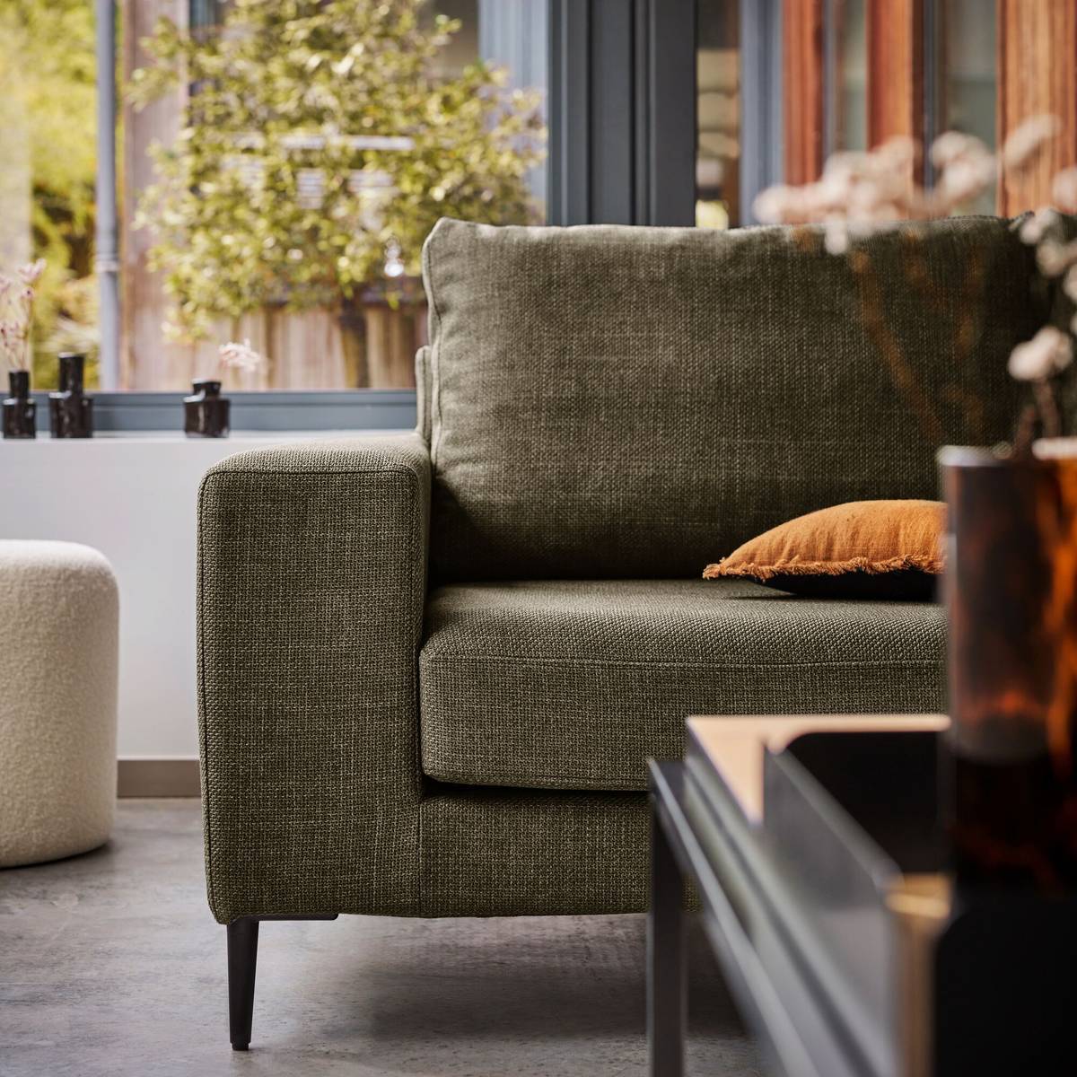 Canapé tissu déhoussable Morgan Canapé tissu déhoussable Morgan