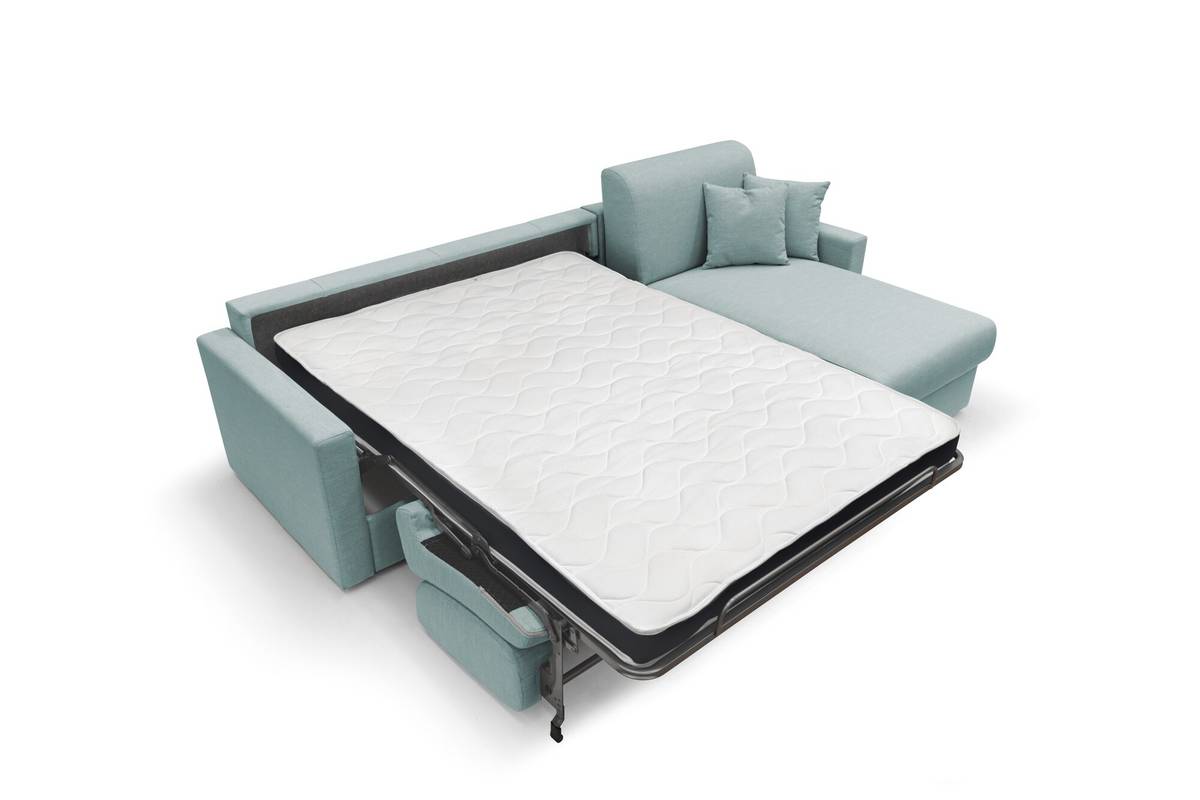 Canapé d'angle convertible et réversible tissu recyclé déhoussable Aubin Canapé d'angle convertible et réversible tissu recyclé déhoussable Aubin