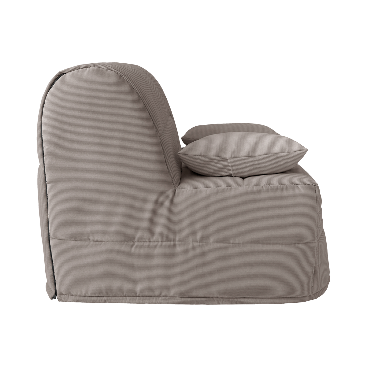 Canapé BZ velours côtelé matelas 15 cm Gaélia Canapé BZ velours côtelé matelas 15 cm Gaélia