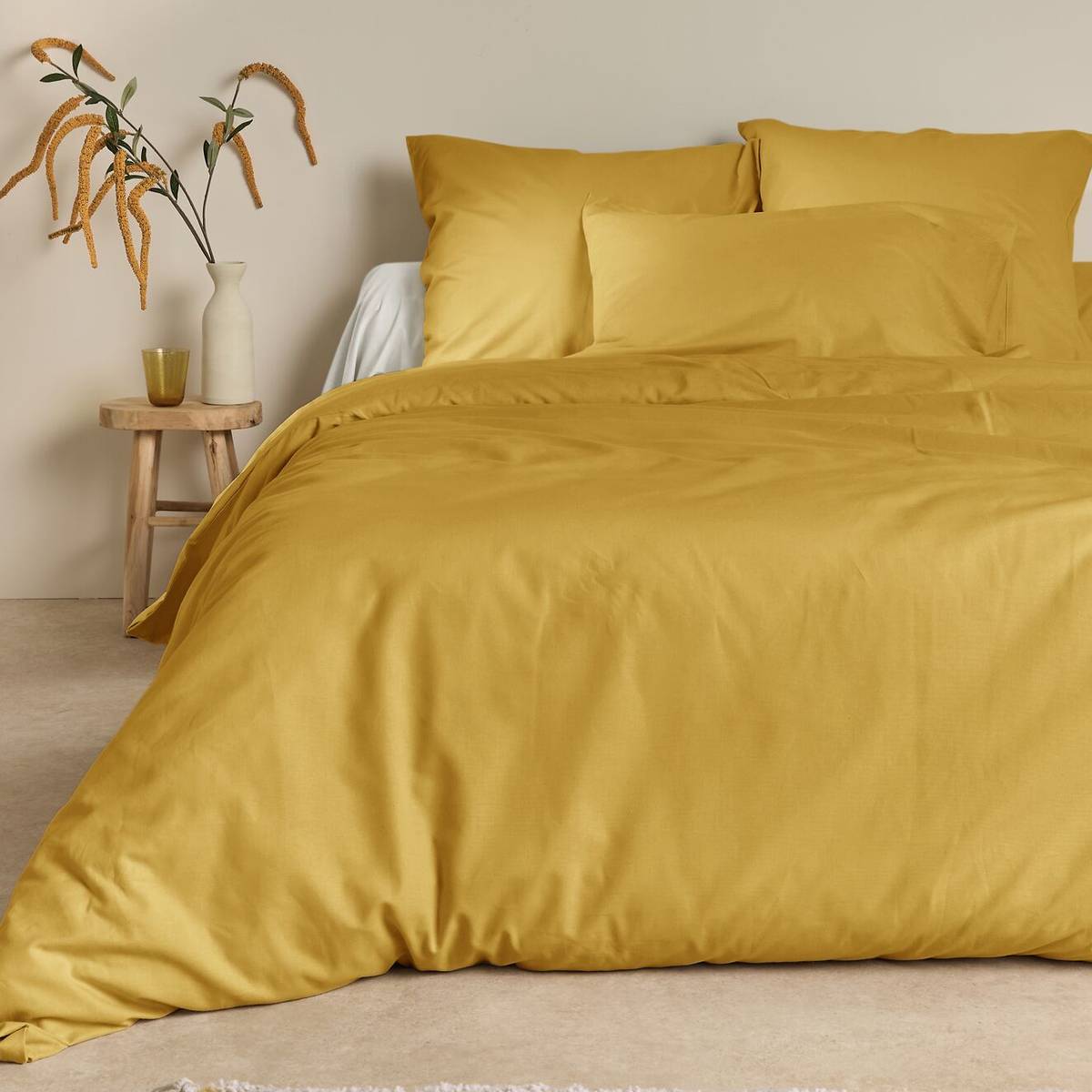 Housse de couette coton lin Valentine Housse de couette coton lin Valentine