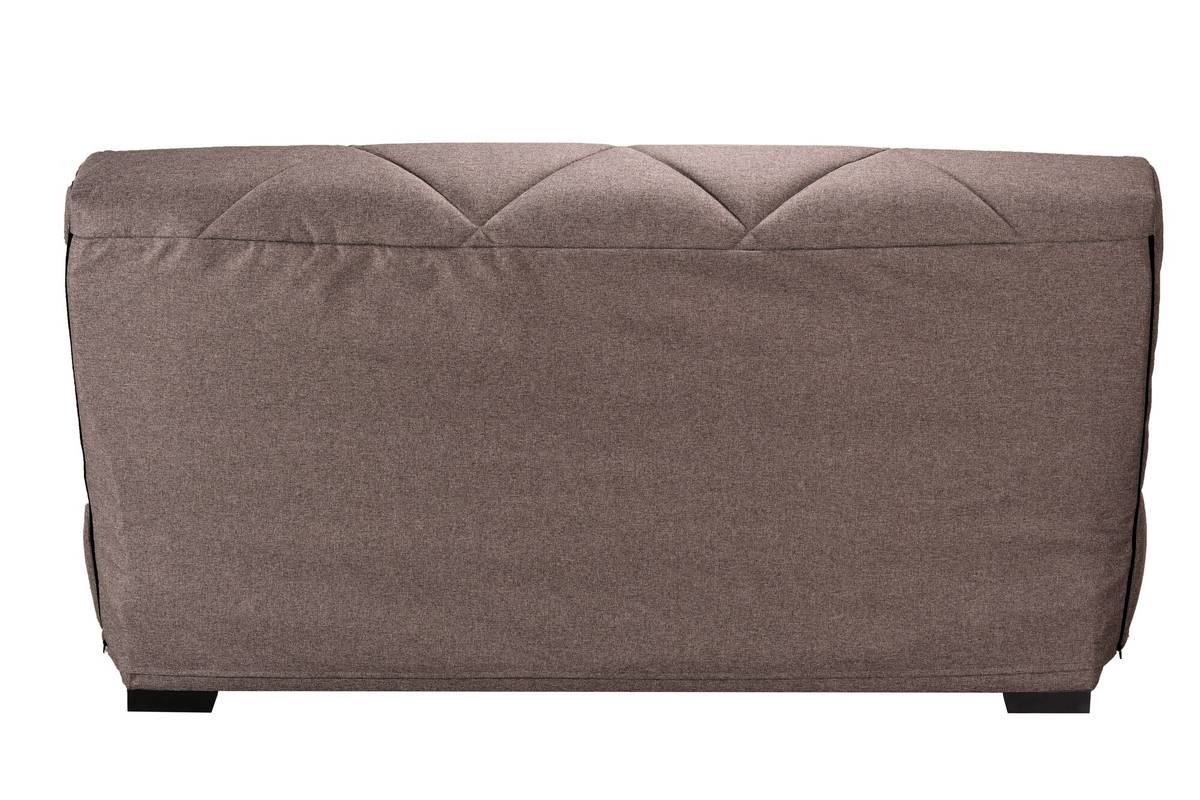 Canapé clic-clac tissu matelas Bultex 15 cm Gina Canapé clic-clac tissu matelas Bultex 15 cm Gina