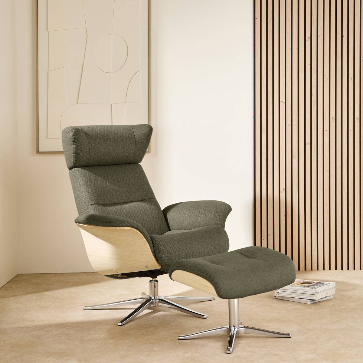 Fauteuil relax tissu Elio Fauteuil relax tissu Elio