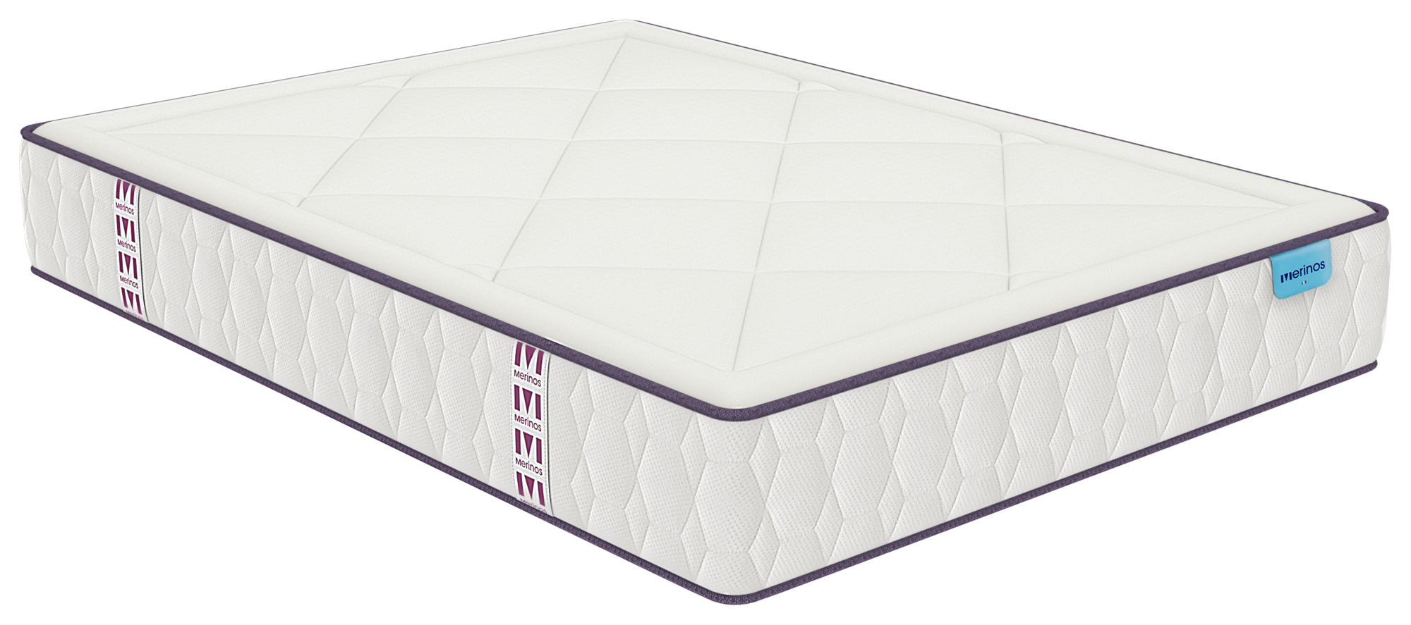 Offrez-vous des nuits de douceur avec le matelas Full Bed MERNIOS, vous serez conquis avec sa douceur et sa qualité. Doté d'une âme en ressorts ensachés combiné au latex et à la mousse à mémoire de forme vous offrira un accueil moelleux et un soutien progressif du corps grâce à la superposition de ses 3 technologies. Ce produit ne contient aucune substances actives.