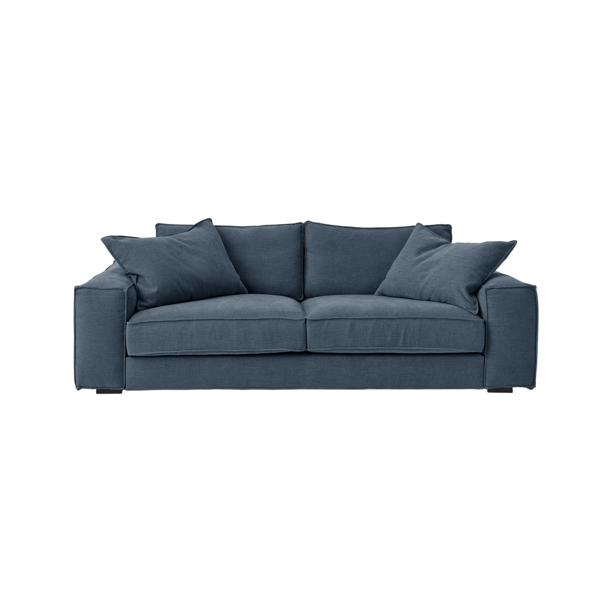 Canapé tissu effet lin Martin Canapé tissu effet lin Martin