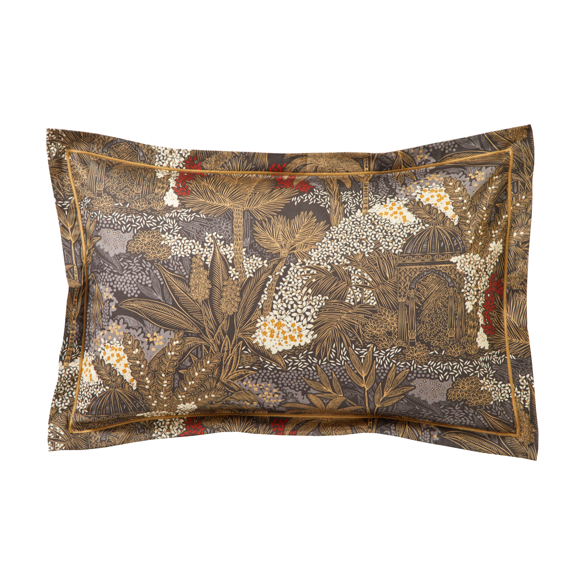 Taie oreiller satin de coton JARDINS DE BABYLONE