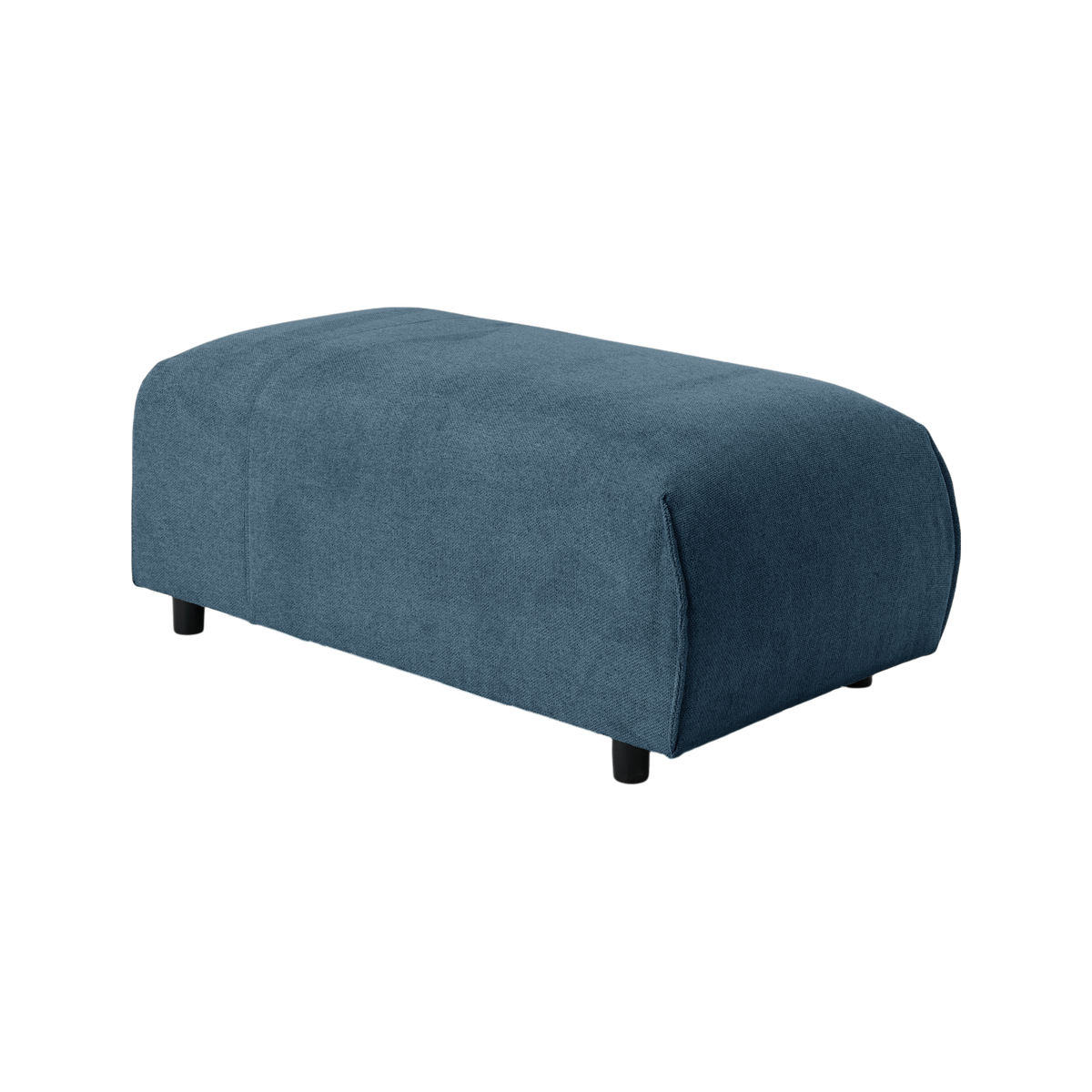 Pouf pour canapé modulable tissu Solal Pouf pour canapé modulable tissu Solal