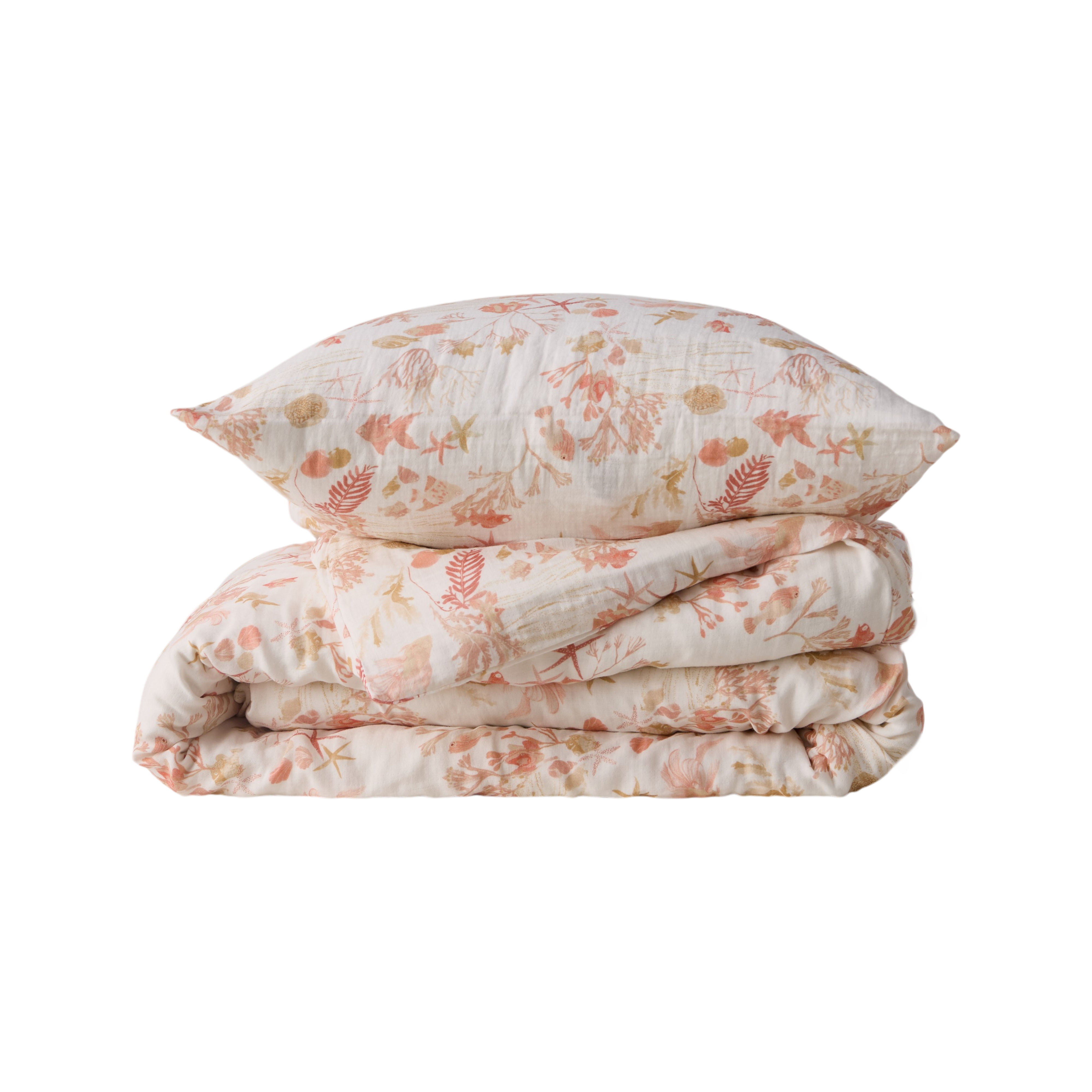 Parure de lit enfant gaze de coton Chansons d'eaux douces