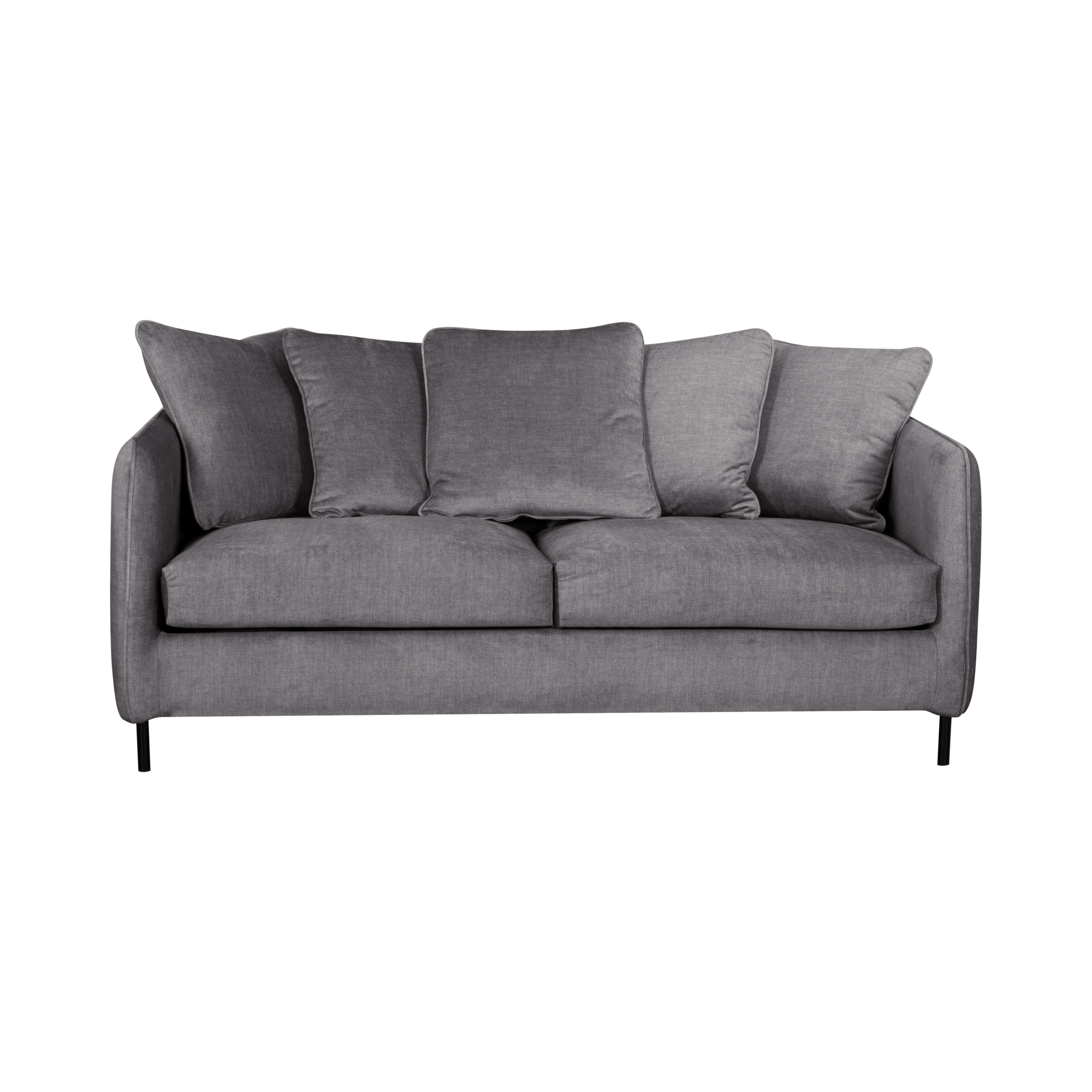 Canapé convertible velours Olympe 3 places