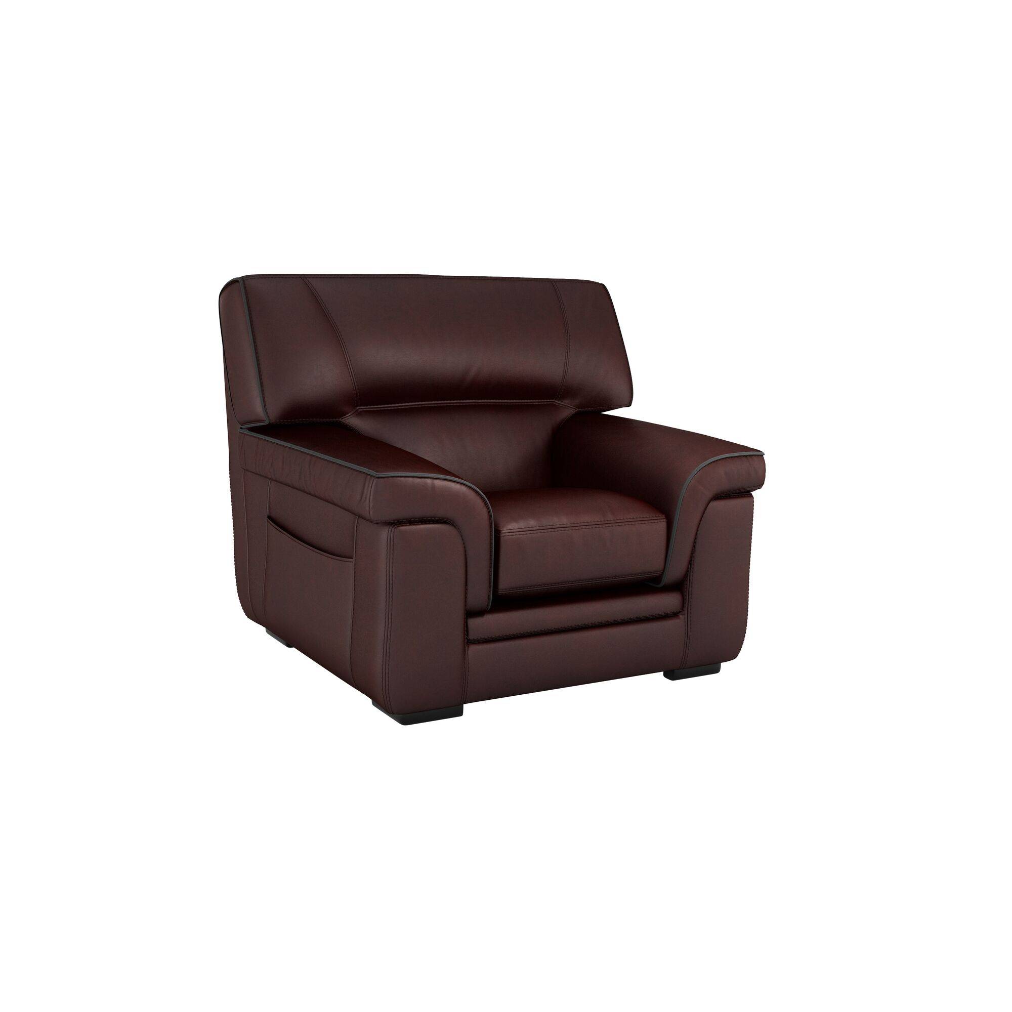 Fauteuil cuir Valentina