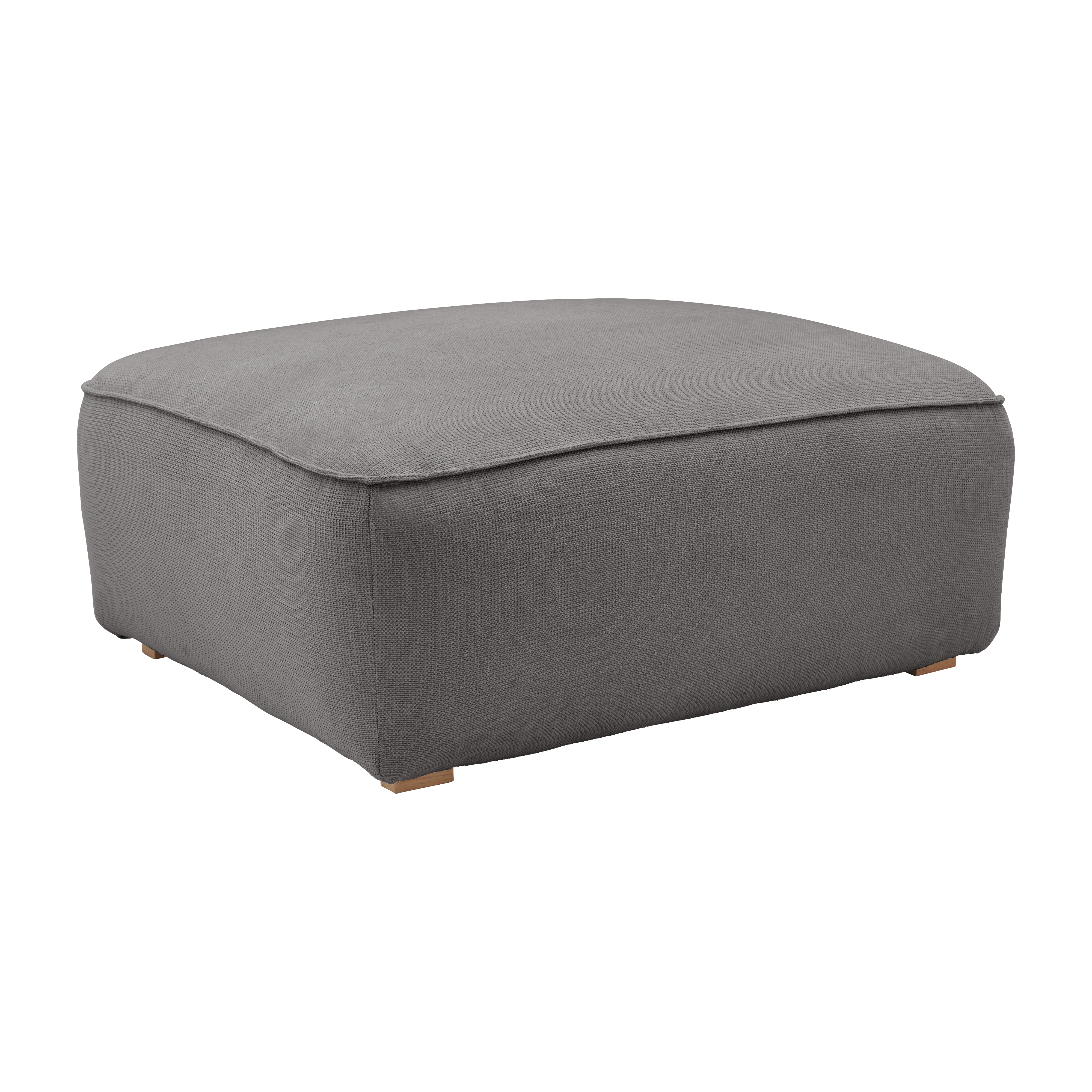 Grand pouf tissu Otis