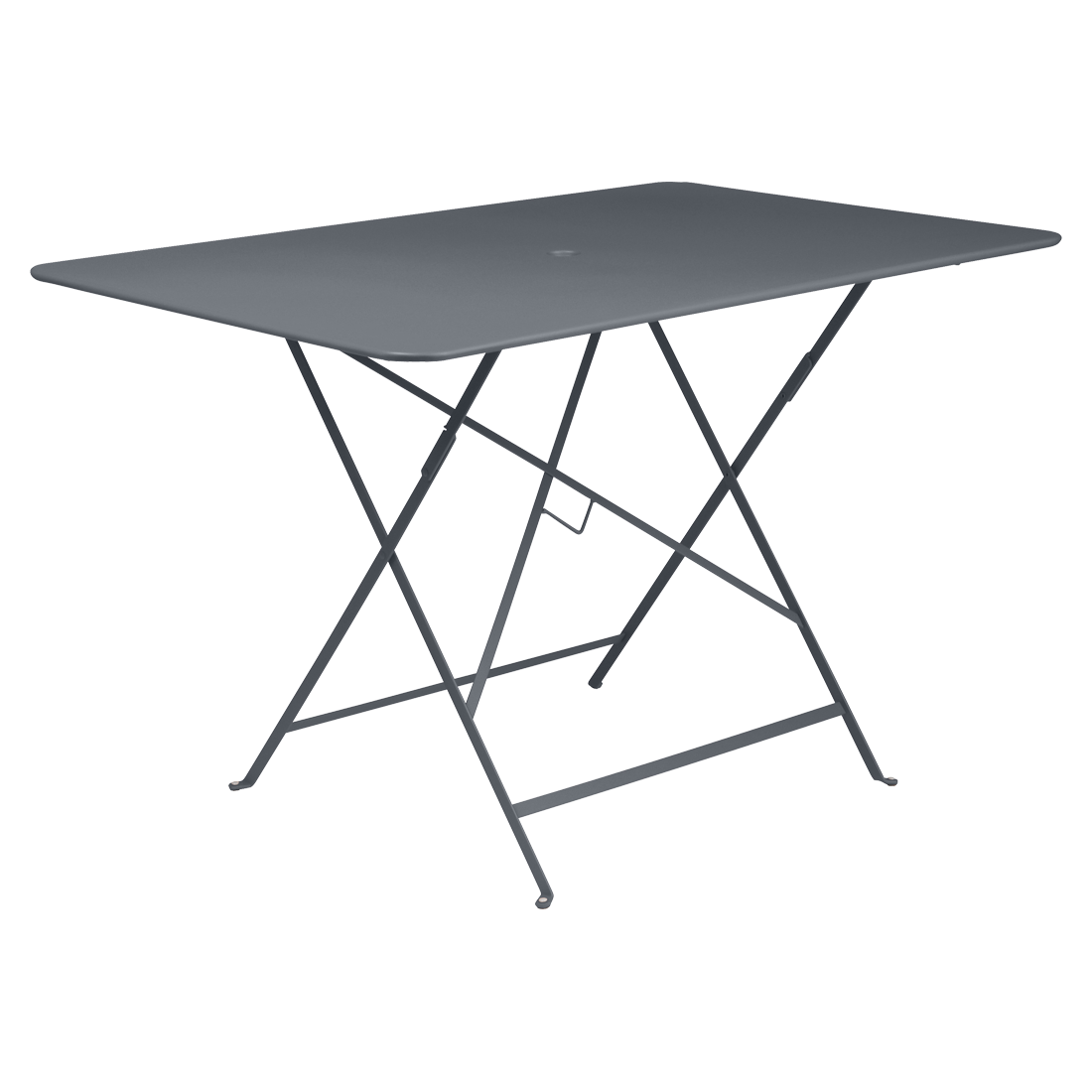 Table Rectangulaire Pliante 117 x 77 cm Bistro en Acier