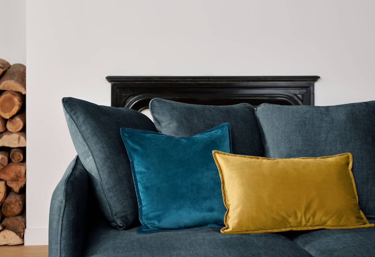 Canapé velours Olympe Canapé velours Olympe