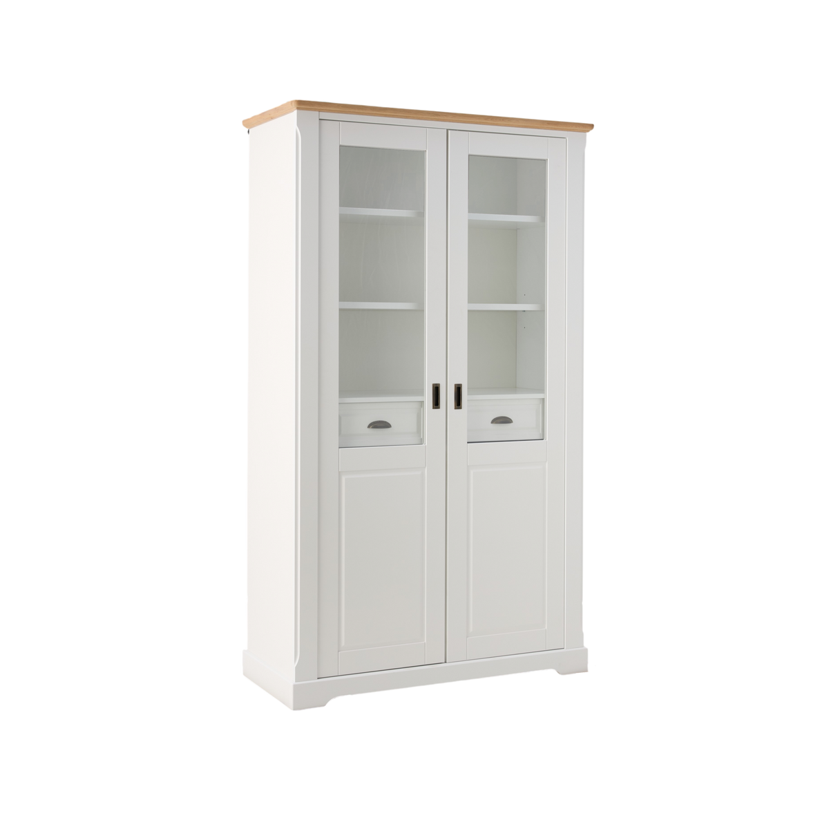 Vaisselier blanc et bois Apolline Vaisselier blanc et bois Apolline