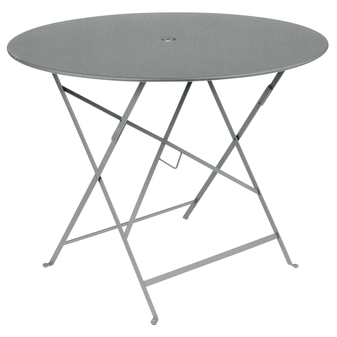 Table Ronde Pliante Ø96 cm Bistro en Acier