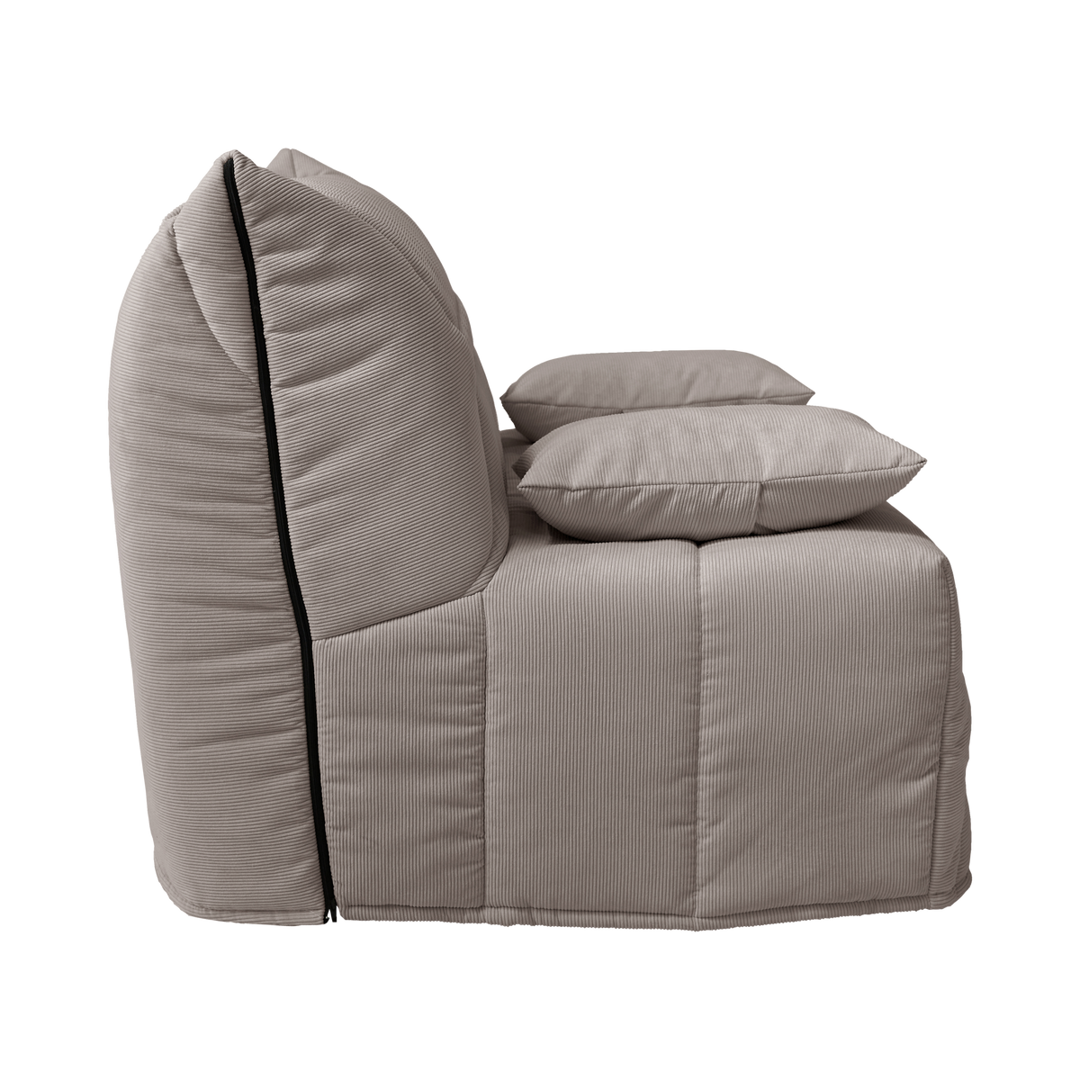 Canapé BZ velours côtelé matelas 12 cm Gaston Canapé BZ velours côtelé matelas 12 cm Gaston