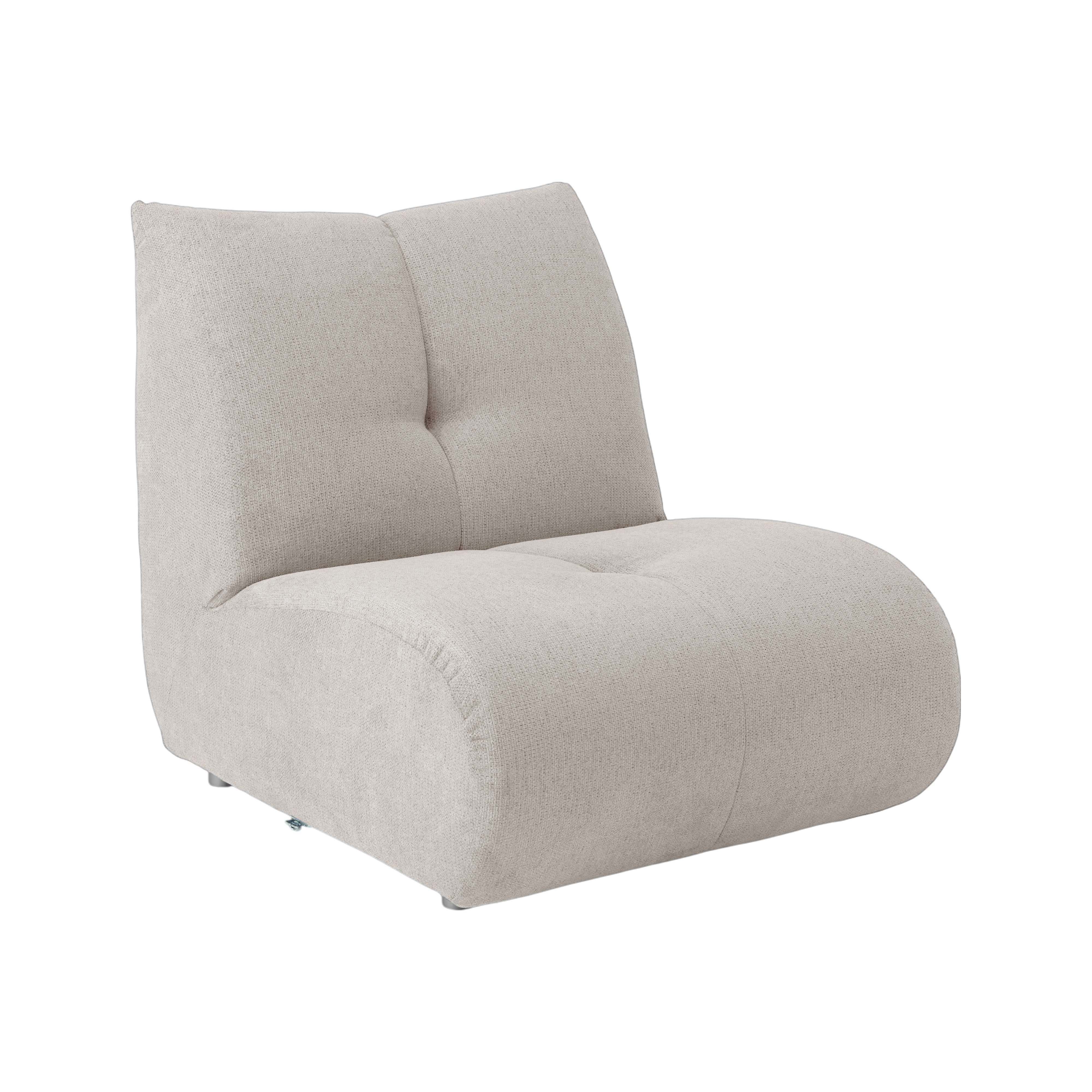 Chauffeuse pour canapé modulable tissu Benny