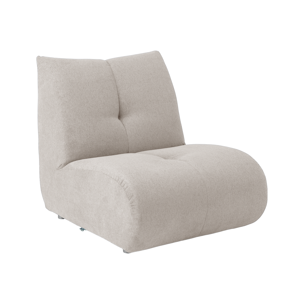 Chauffeuse pour canapé modulable tissu Benny Chauffeuse pour canapé modulable tissu Benny