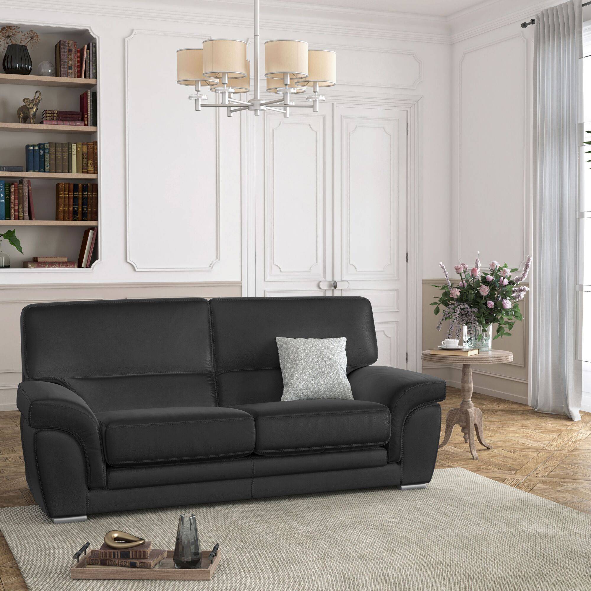 Canapé cuir Vittoria - Image 1