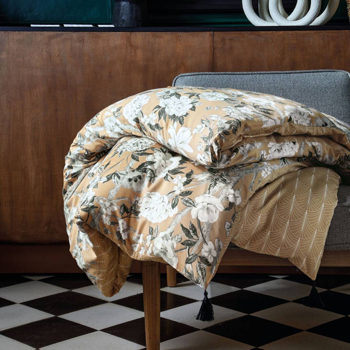 Courtepointe satin Impérial Courtepointe satin Impérial
