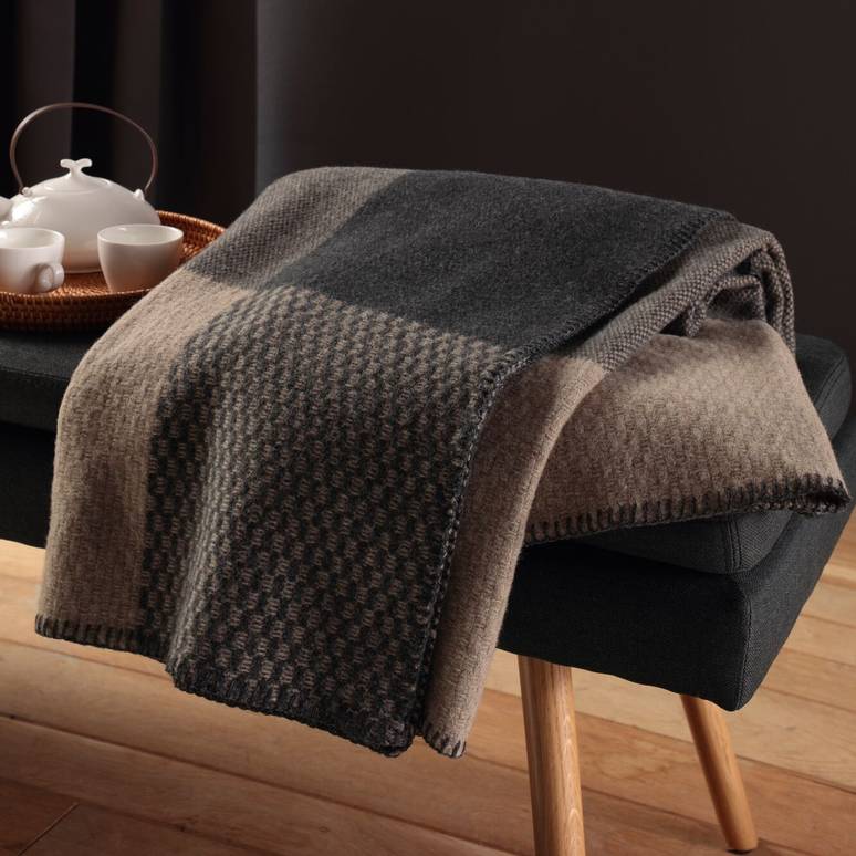 Plaid laine mérinos Béryl Plaid laine mérinos Béryl