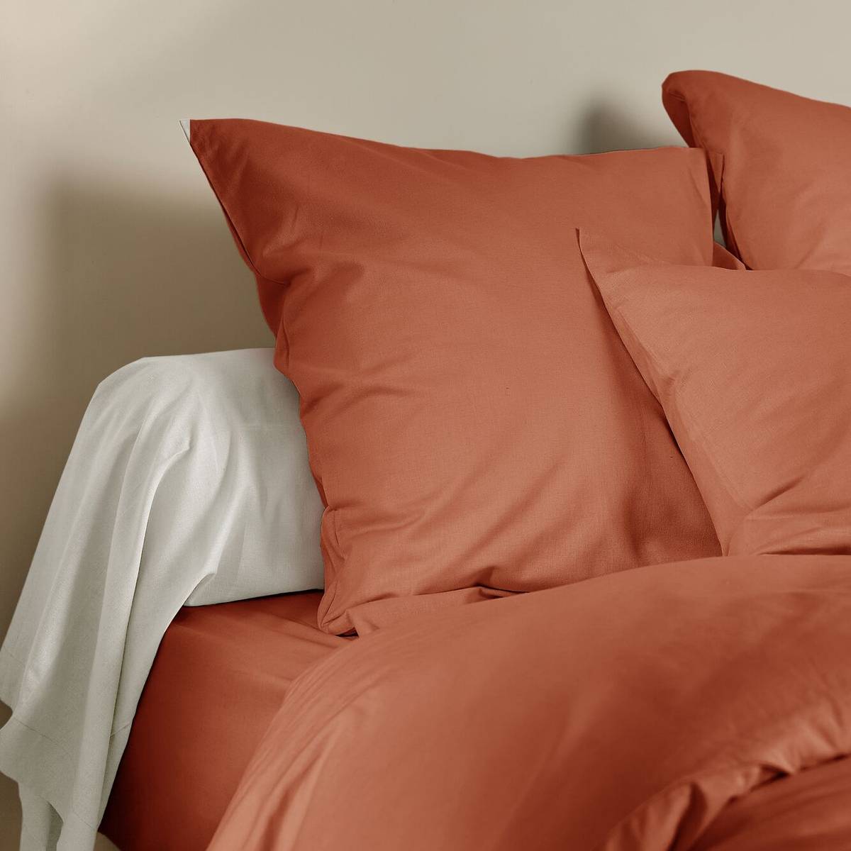 Drap housse coton lin Valentine Drap housse coton lin Valentine