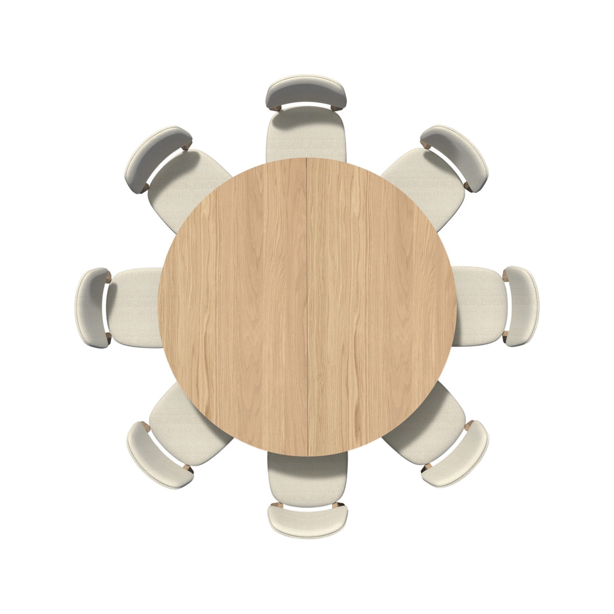 Table ronde bois 8 personnes Alba Table ronde bois 8 personnes Alba