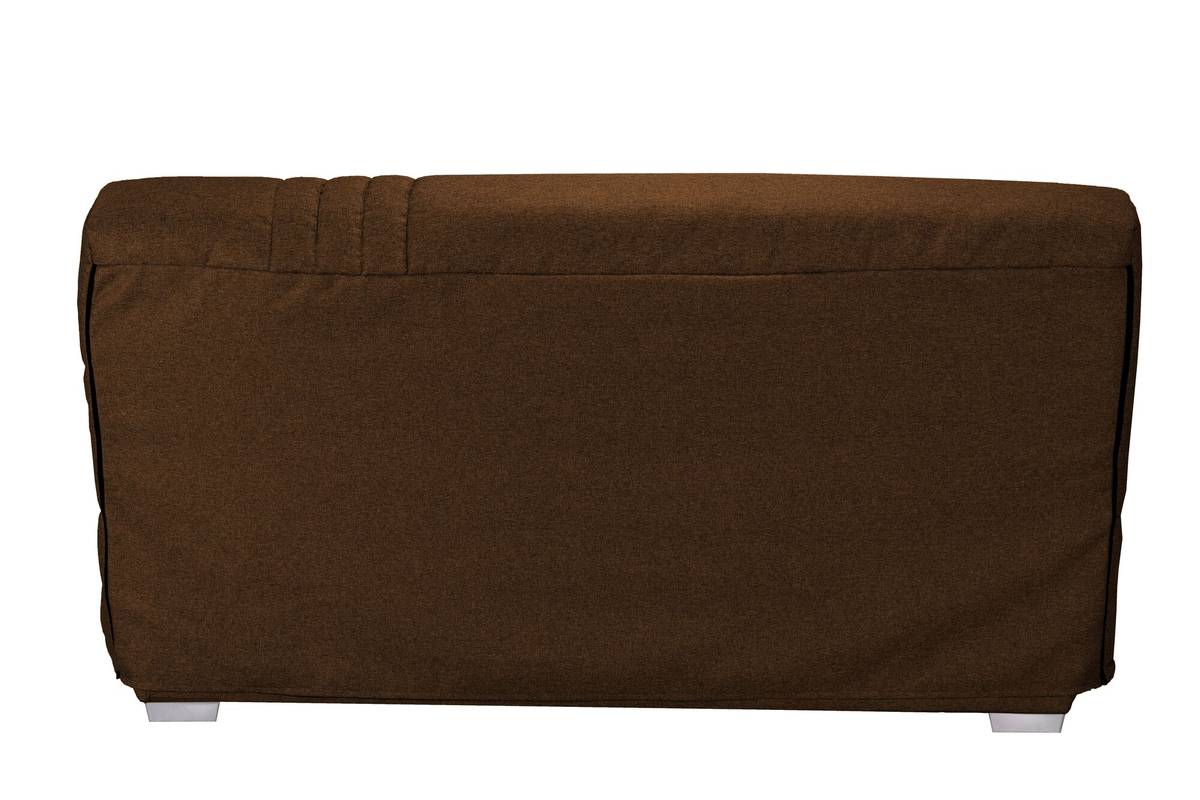 Canapé clic-clac tissu matelas 17 cm Genay Canapé clic-clac tissu matelas 17 cm Genay