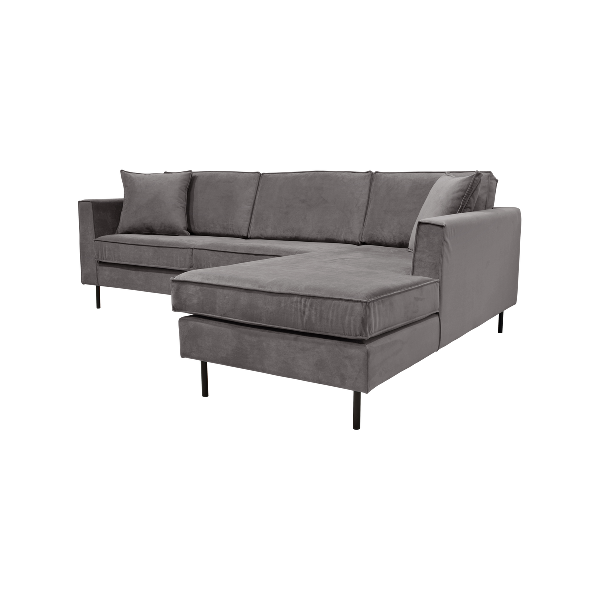 Canapé d'angle velours Pietra Canapé d'angle velours Pietra