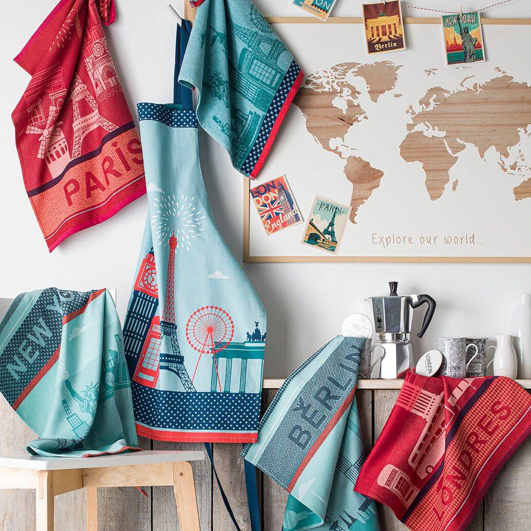 Carré éponge Cities COUCKE