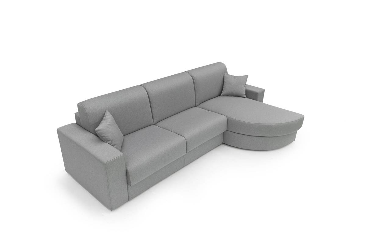 Canapé d'angle convertible tissu déhoussable Aubin Canapé d'angle convertible tissu déhoussable Aubin