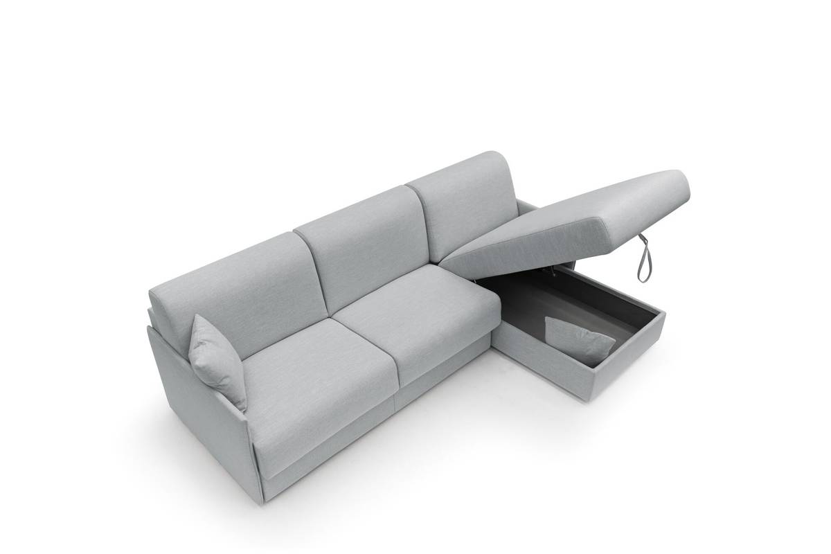 Canapé d'angle réversible tissu recyclé Arthur Canapé d'angle réversible tissu recyclé Arthur