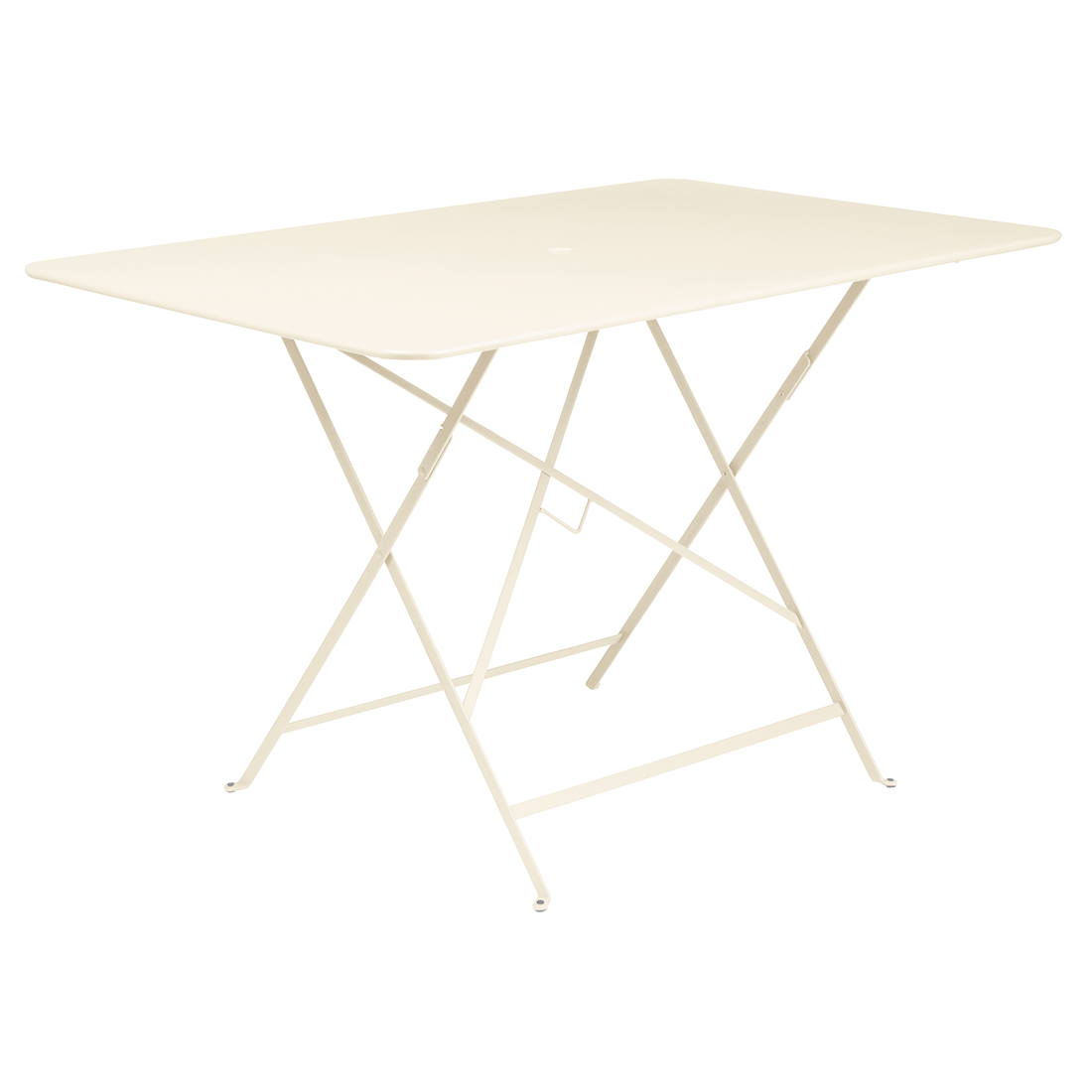Table Rectangulaire Pliante 117 x 77 cm Bistro en Acier