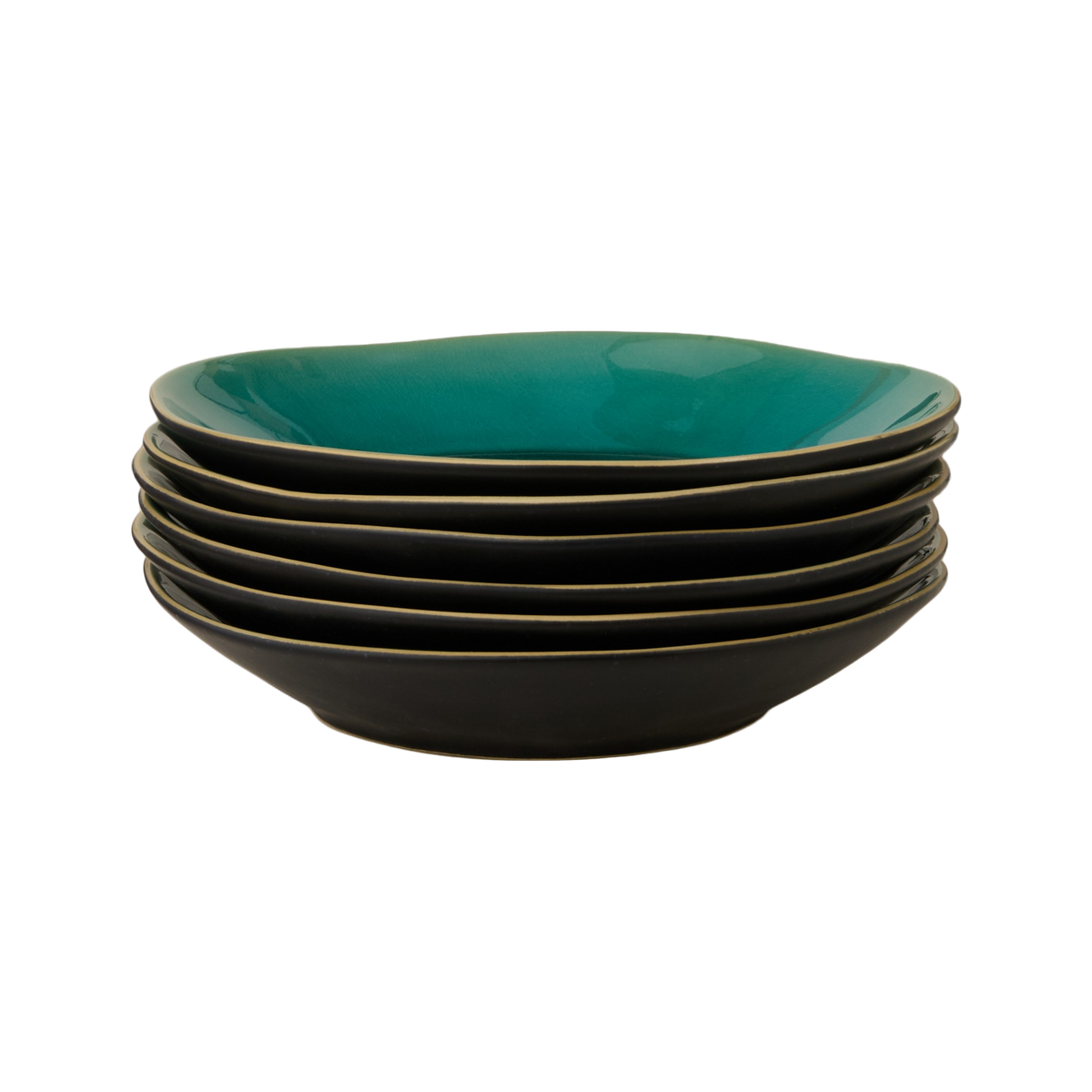 Lot de 6 Assiettes creuses Riviera Lot de 6 Assiettes creuses Riviera