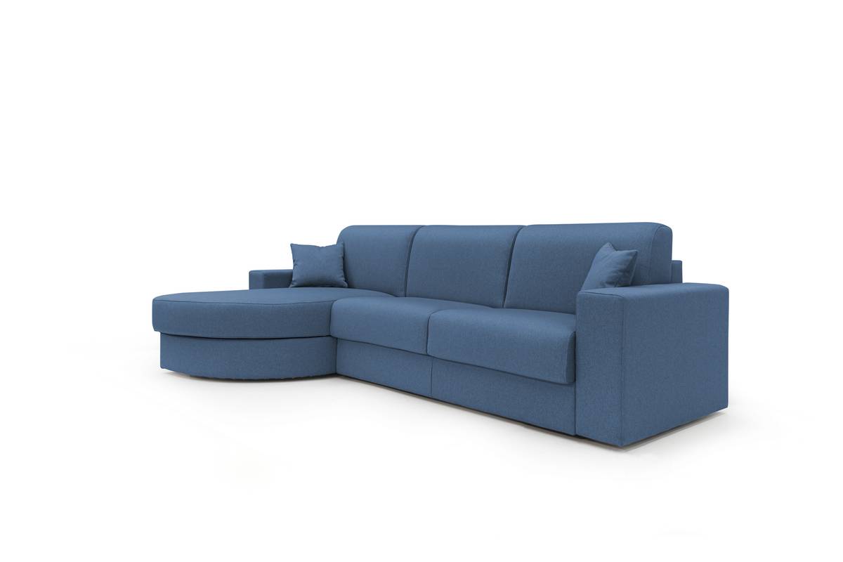 Canapé d'angle convertible tissu déhoussable Aubin Canapé d'angle convertible tissu déhoussable Aubin