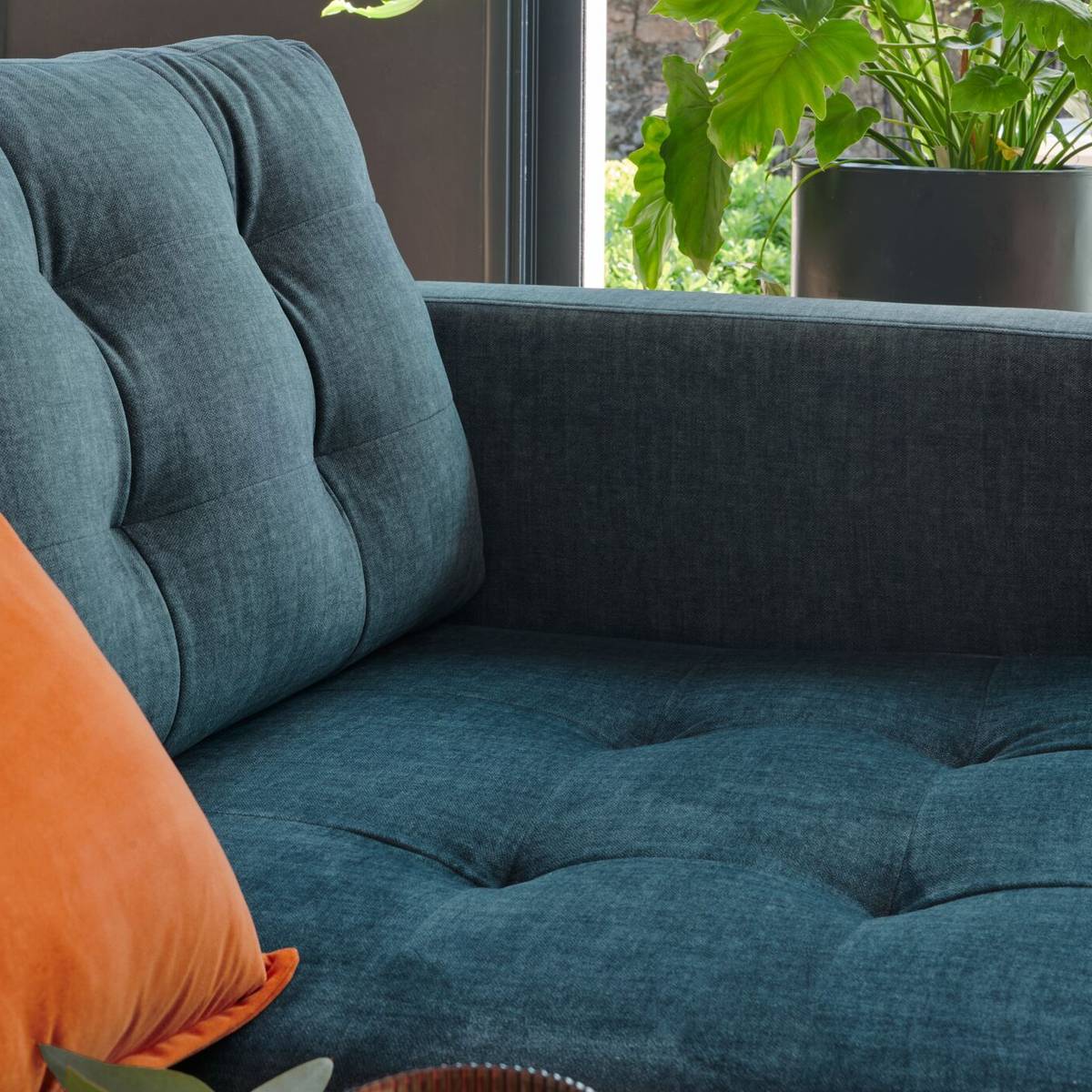 Canapé capitonné velours Odin Canapé capitonné velours Odin