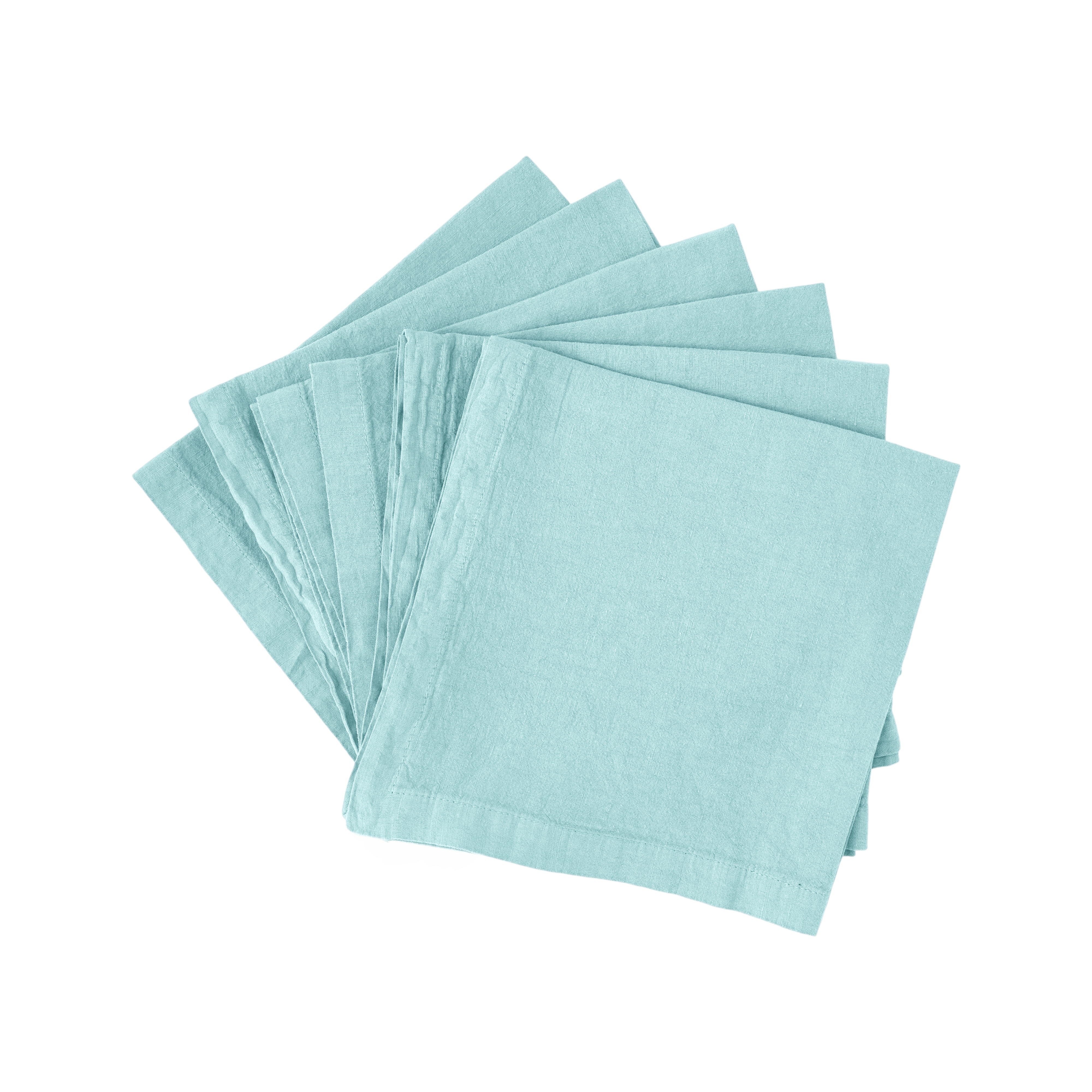 Lot de 6 serviettes coton lin Eline  CAMIF