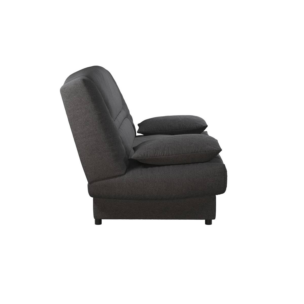 Canapé clic-clac tissu matelas 13 cm Garance Canapé clic-clac tissu matelas 13 cm Garance