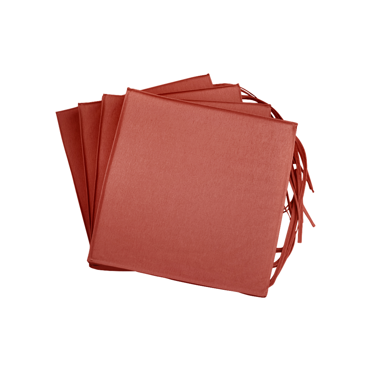 Lot de 4 Galettes de Chaises de Jardin Recyclé Heva Lot de 4 Galettes de Chaises de Jardin Recyclé Heva