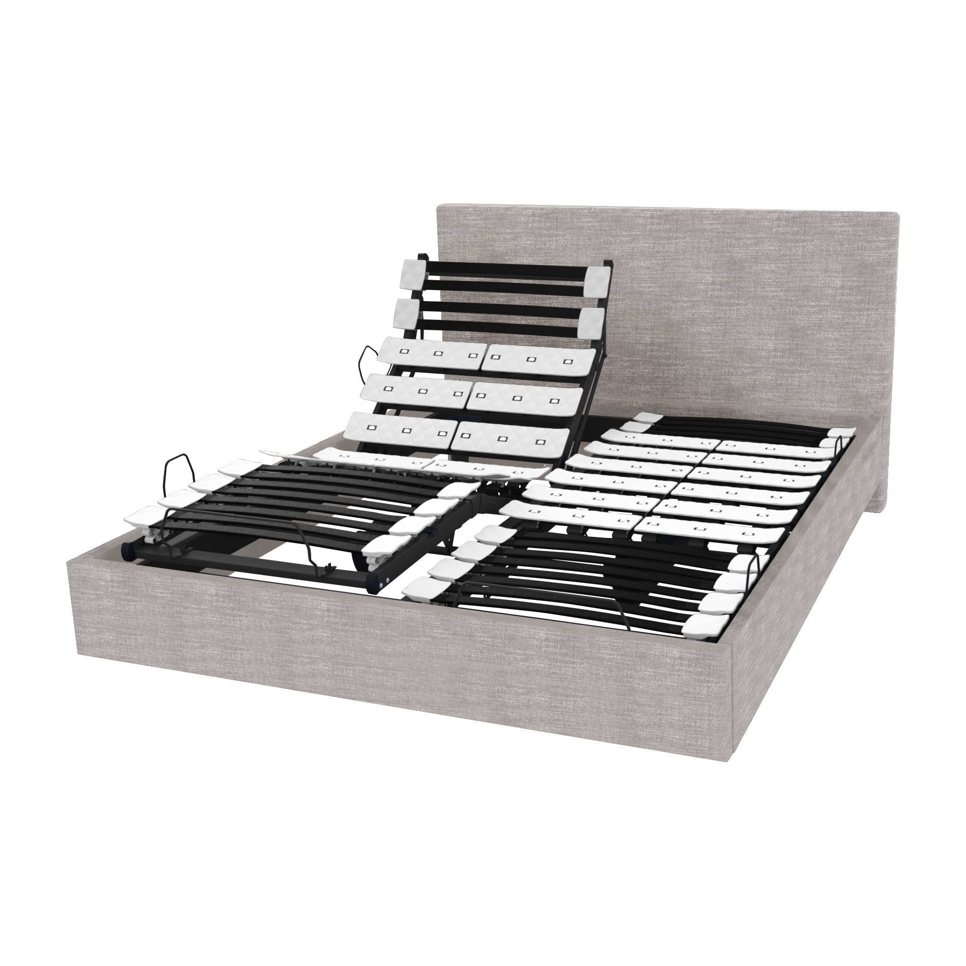 Sommier électrique Callista CAMIF, déco amovible